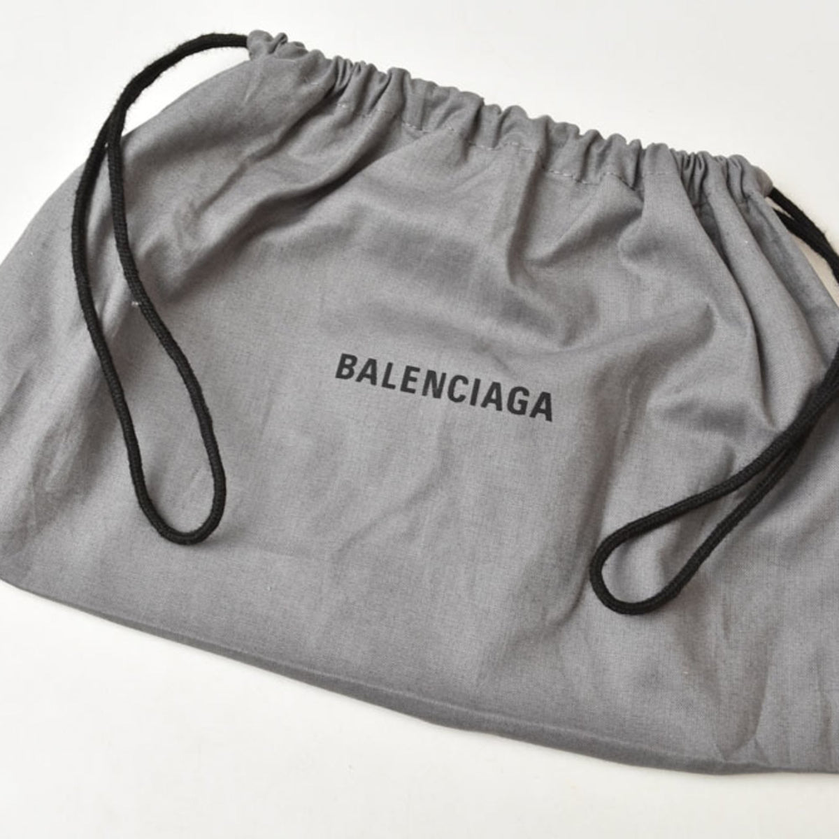 Balenciaga Brown Coated Canvas Pouch (Pre-Owned)