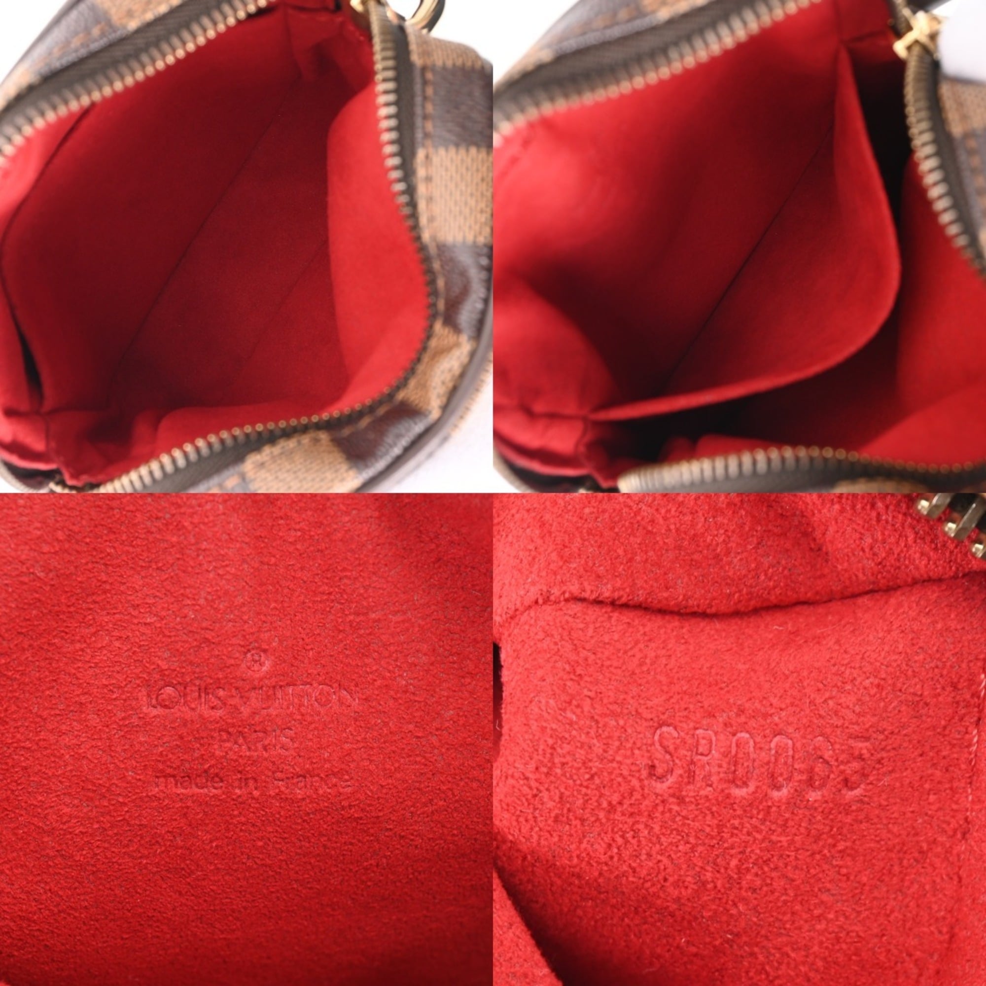 Louis Vuitton Brown Damier Canvas Shoulder Bag (Pre-Owned)