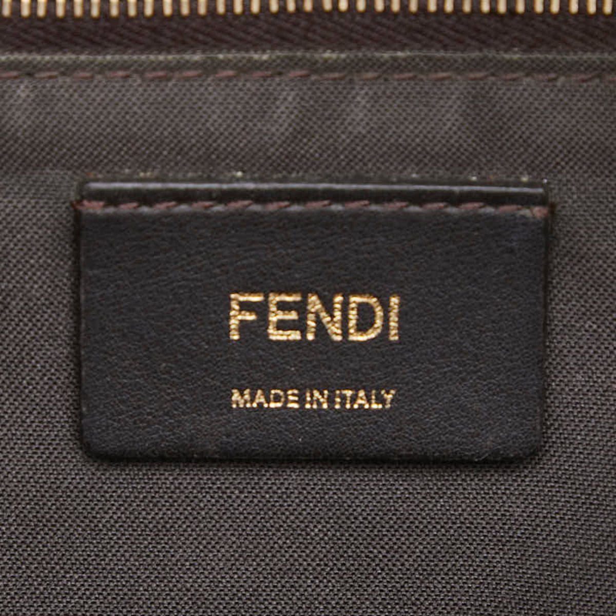 Fendi Zucca Brown Multi-Color Pvc Sling Bag (Pre-Owned)