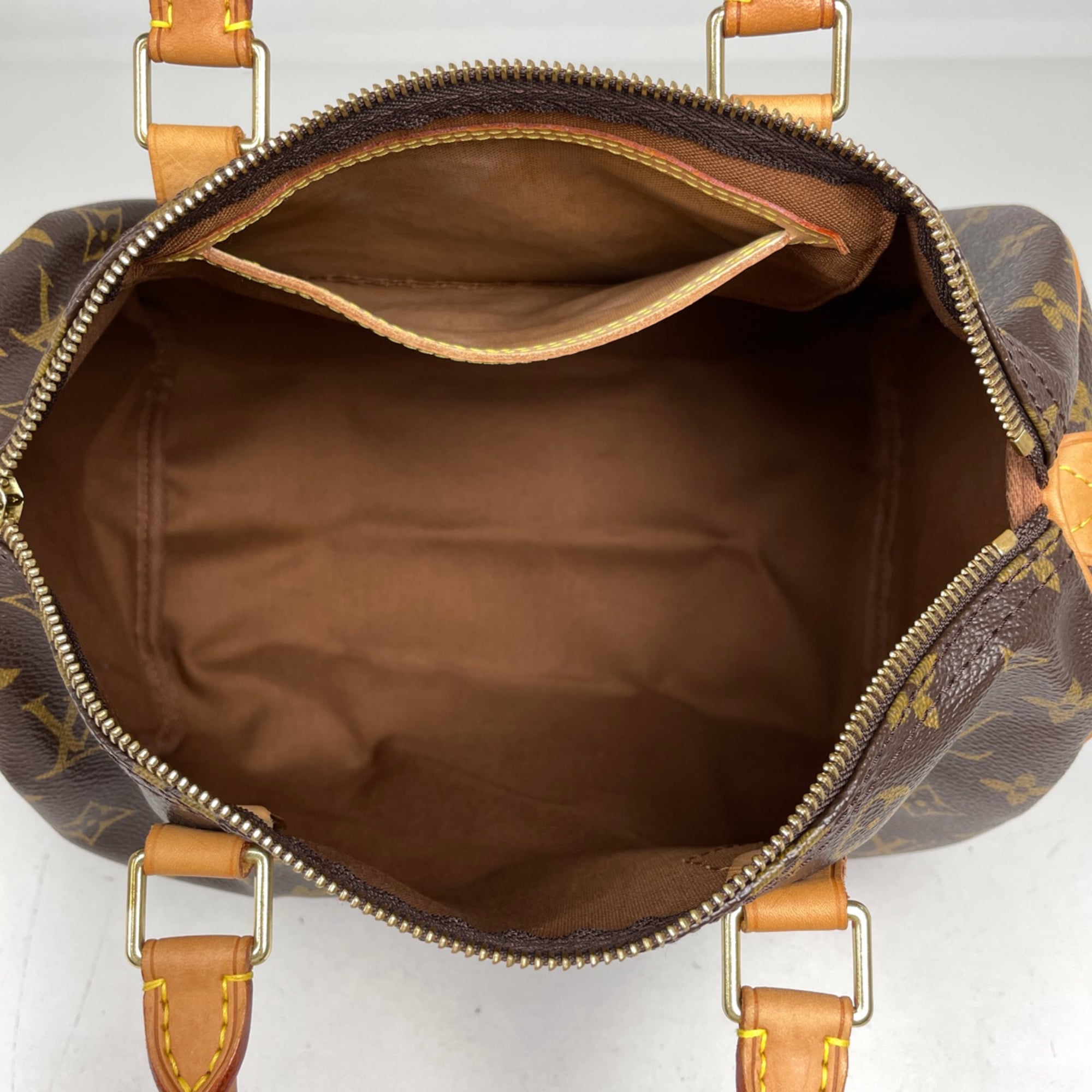 Louis Vuitton Brown Monogram Boston Bag Handbag (Pre-Owned)