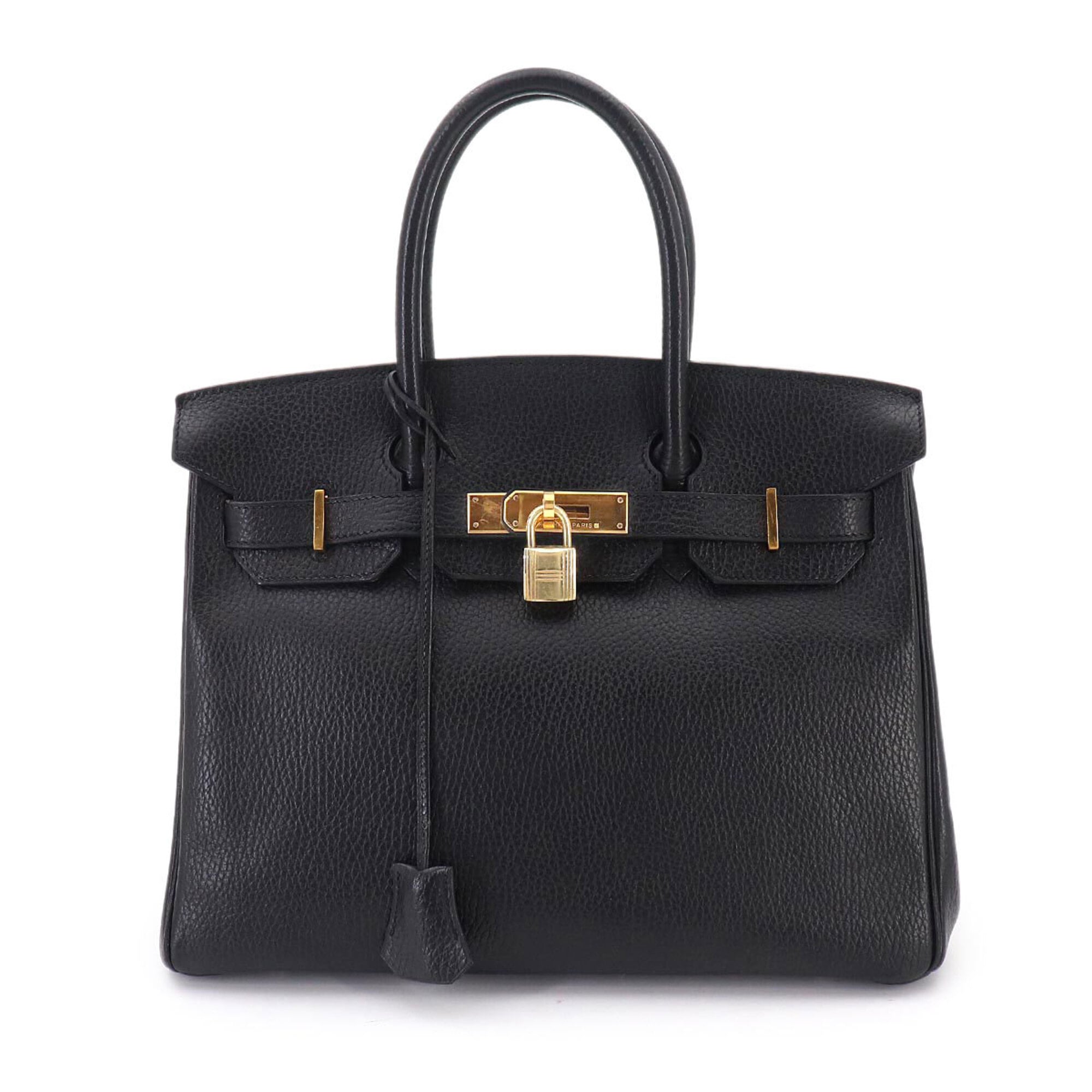 Hermes Birkin Black Ardennes Leather Handbag (Pre-Owned)