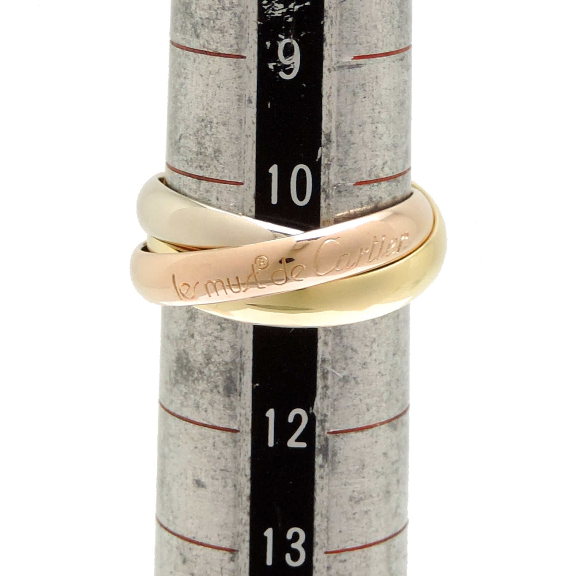 Cartier Yellow Gold (18K) Pink Gold (18K) White Gold (18K) Band Ring (Pre-Owned)