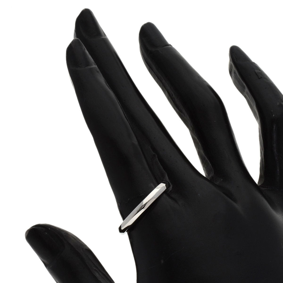Bvlgari Platinum 950 Band Ring (Pre-Owned)