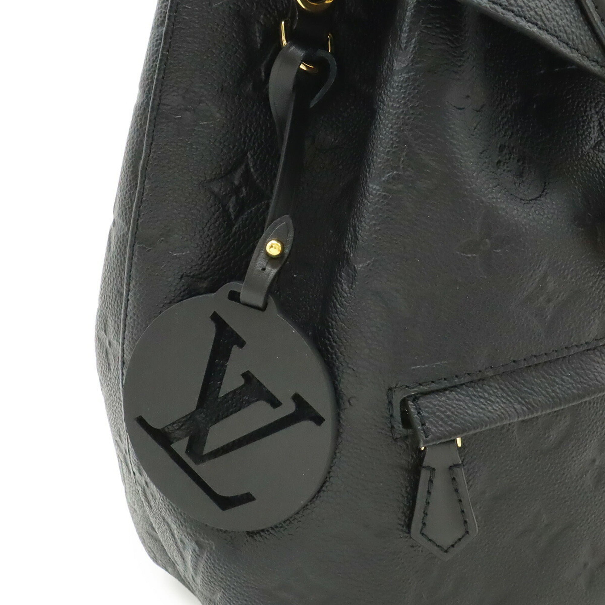 Louis Vuitton Noir Monogram Empreinte Leather Backpack (Pre-Owned)