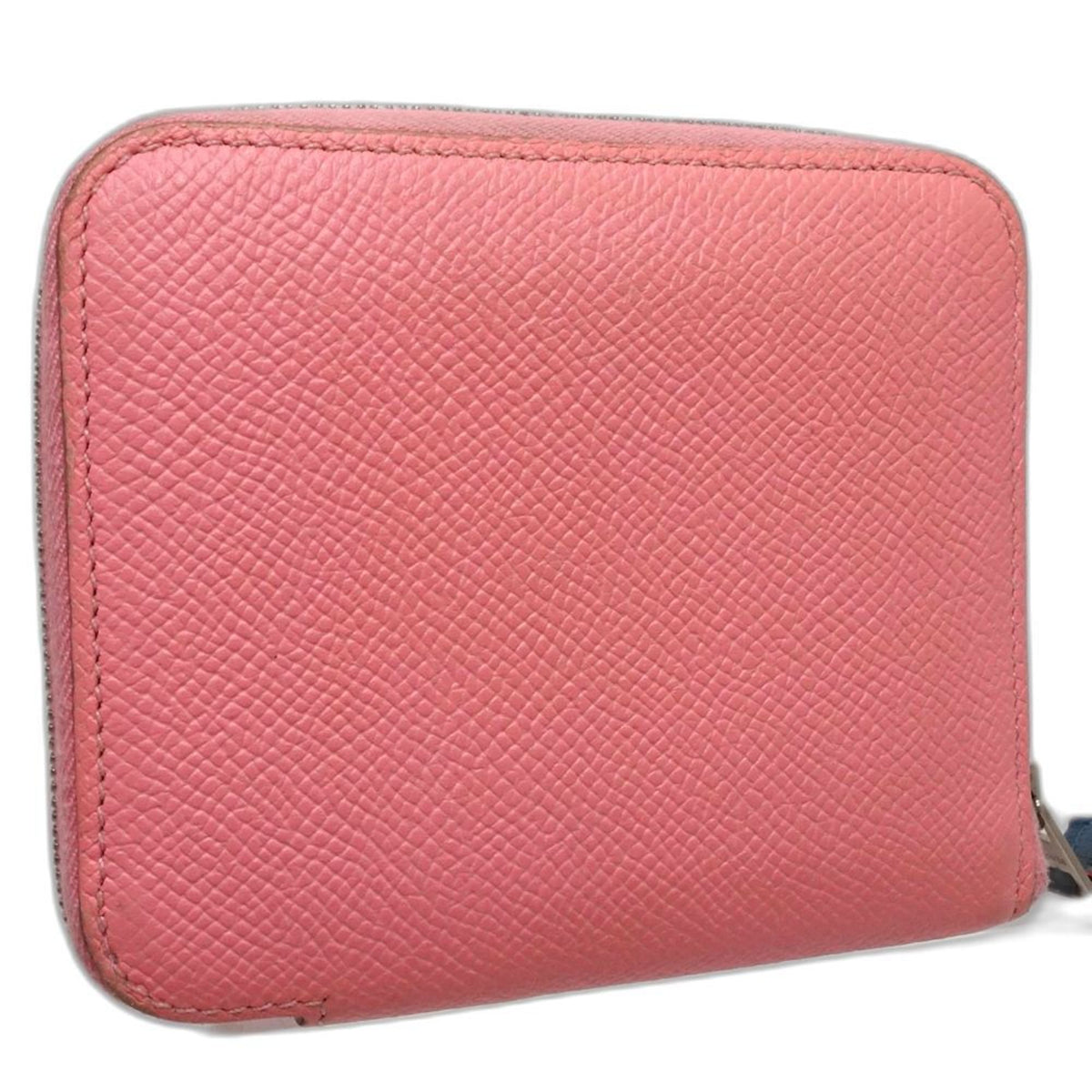 Hermes Pink Epsom Leather Coin Purse/Coin Case (Pre-Owned)