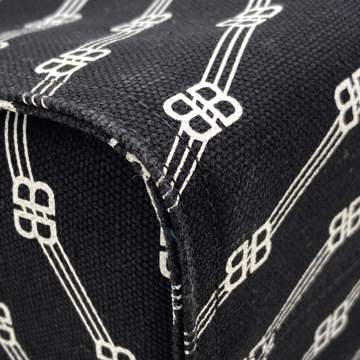 Balenciaga Black Canvas Tote Bag (Pre-Owned)