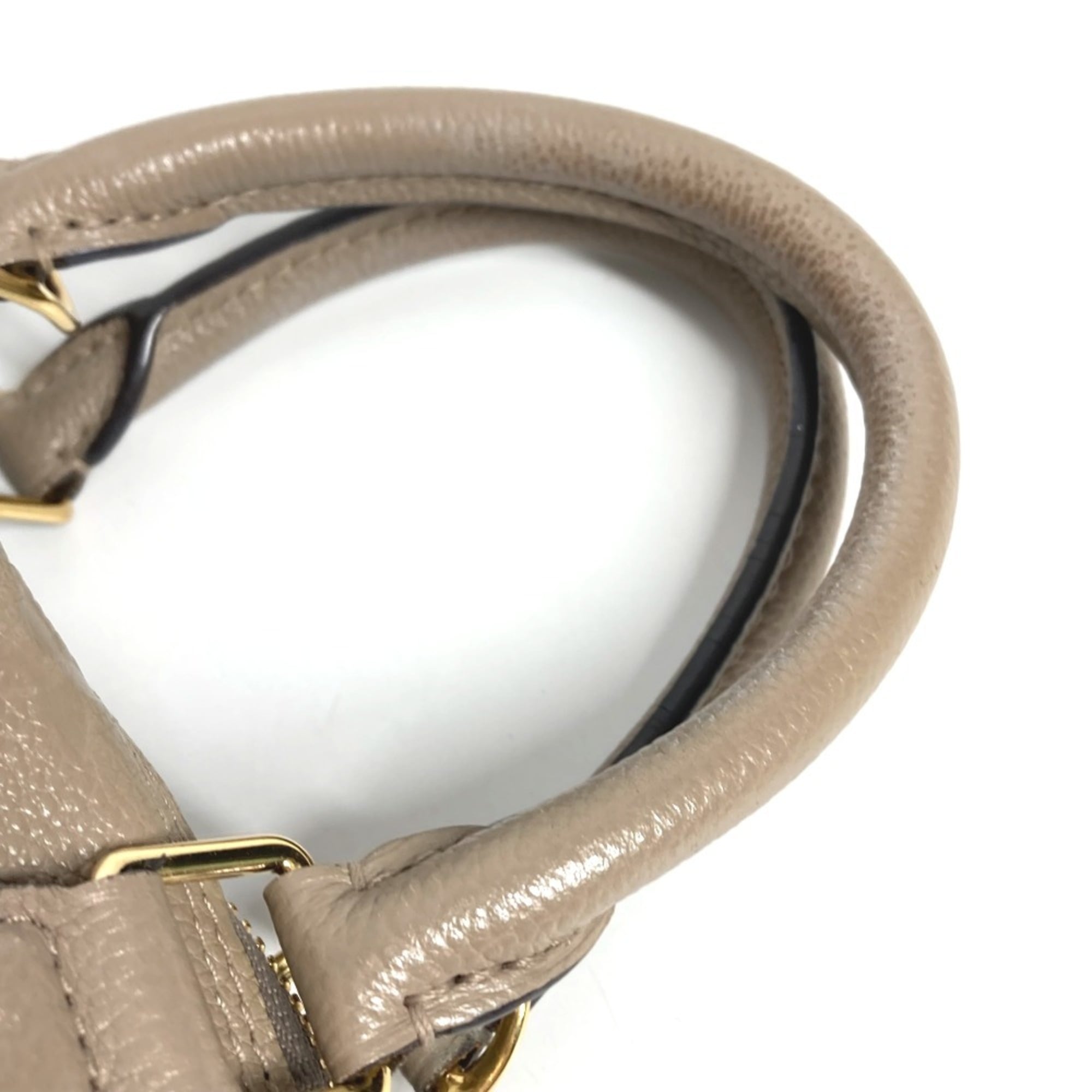 Louis Vuitton Beige Monogram Empreinte Leather Handbag Tote Bag (Pre-Owned)