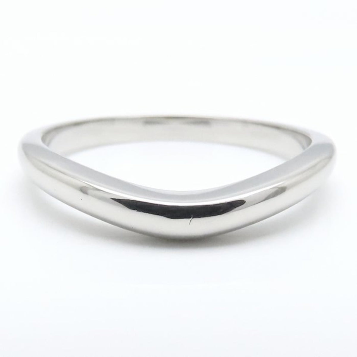 Bvlgari Platinum Platinum 950 Band Ring (Pre-Owned)