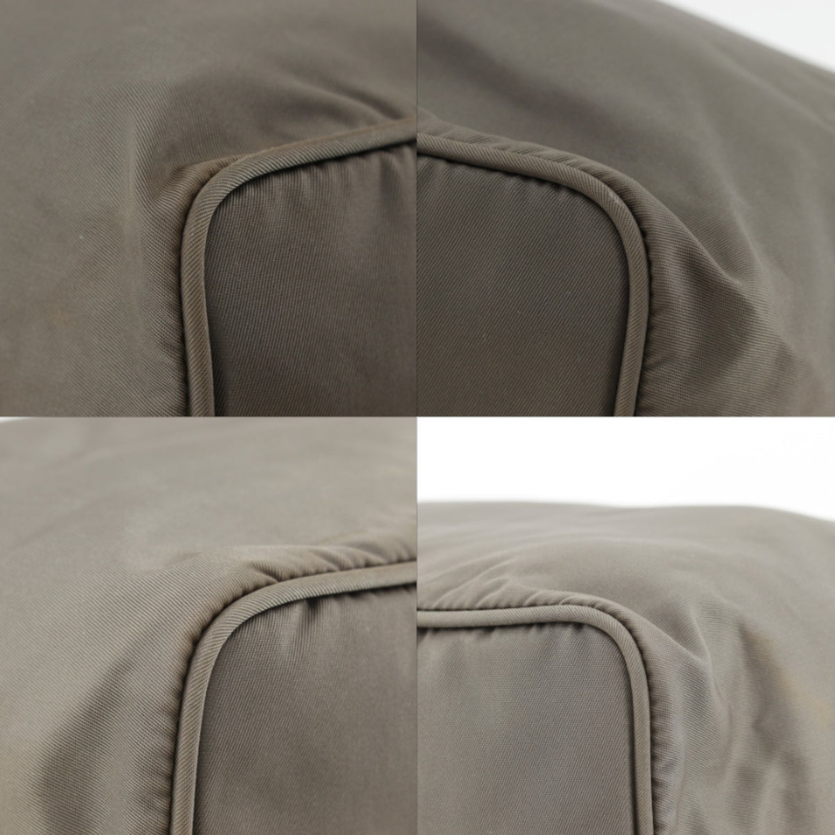 Prada Brown Nylon Shoulder Bag (Pre-Owned)