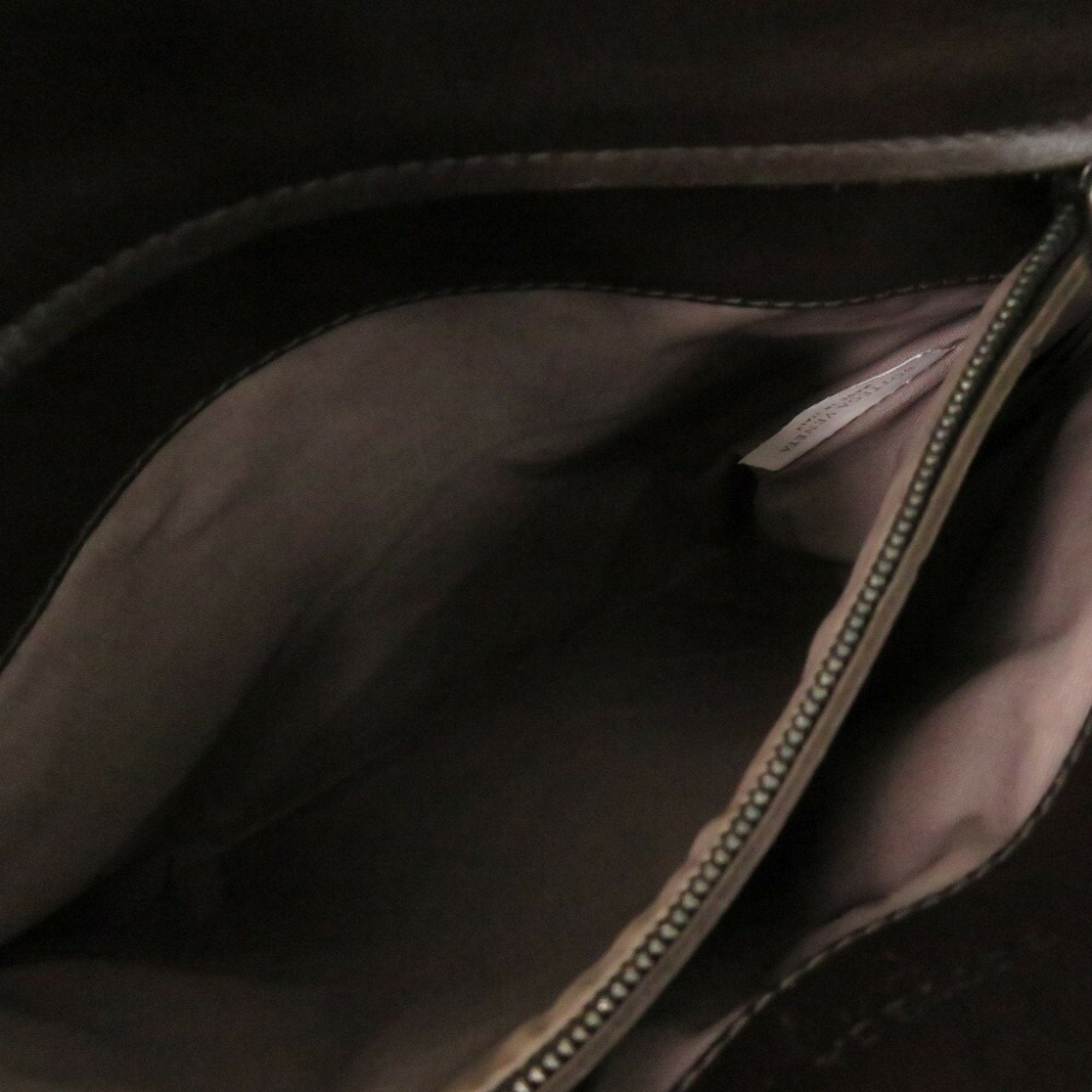 Bottega Veneta Dark Brown Leather Shoulder Bag (Pre-Owned)