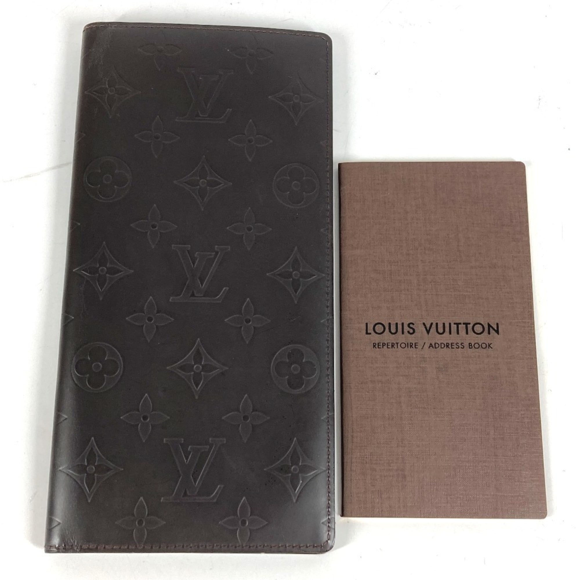 Louis Vuitton Brown Coffee Long Wallet (Bi-Fold) (Pre-Owned)