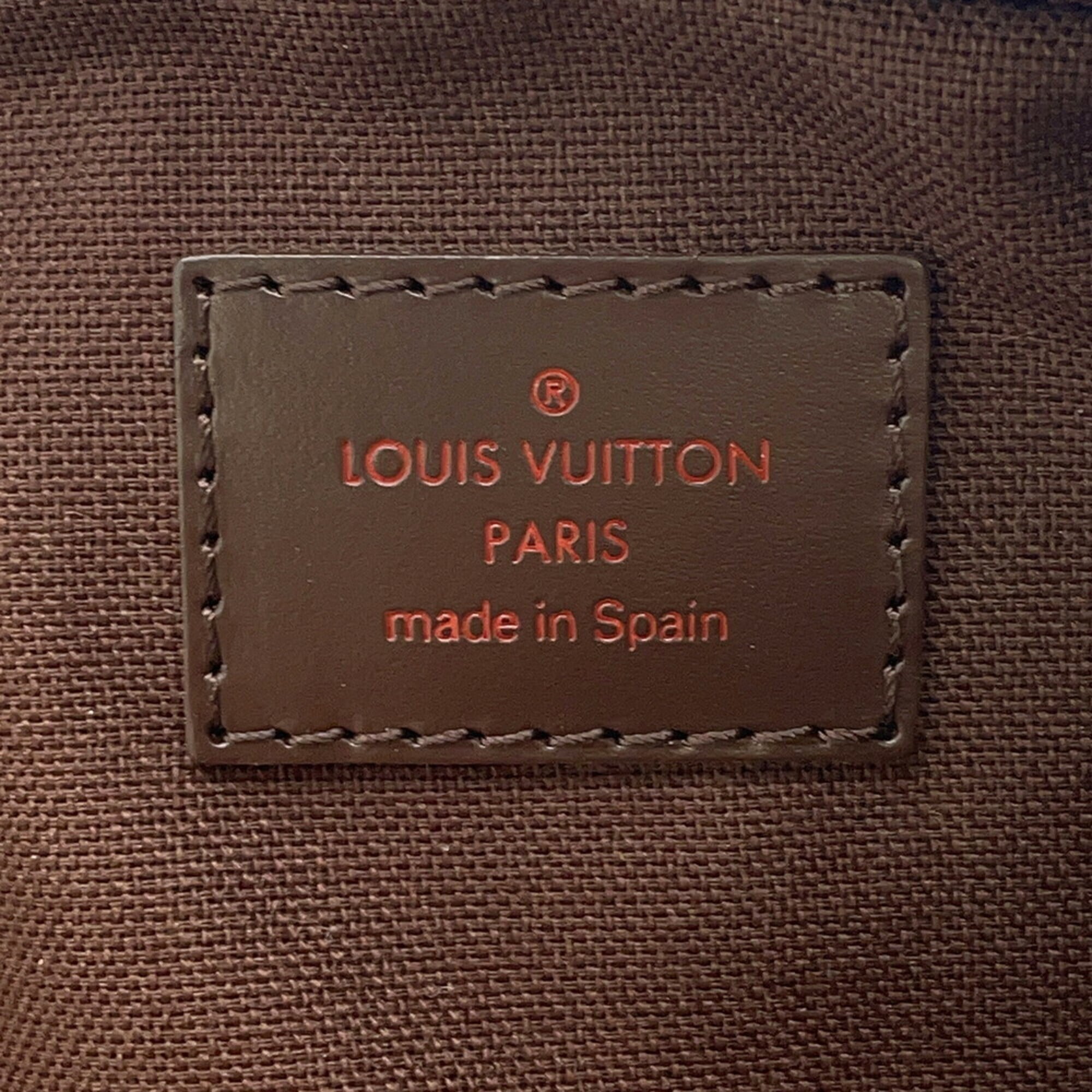 Louis Vuitton Damier Brown Damier Canvas Ebene Shoulder Bag Sling Bag (Pre-Owned)