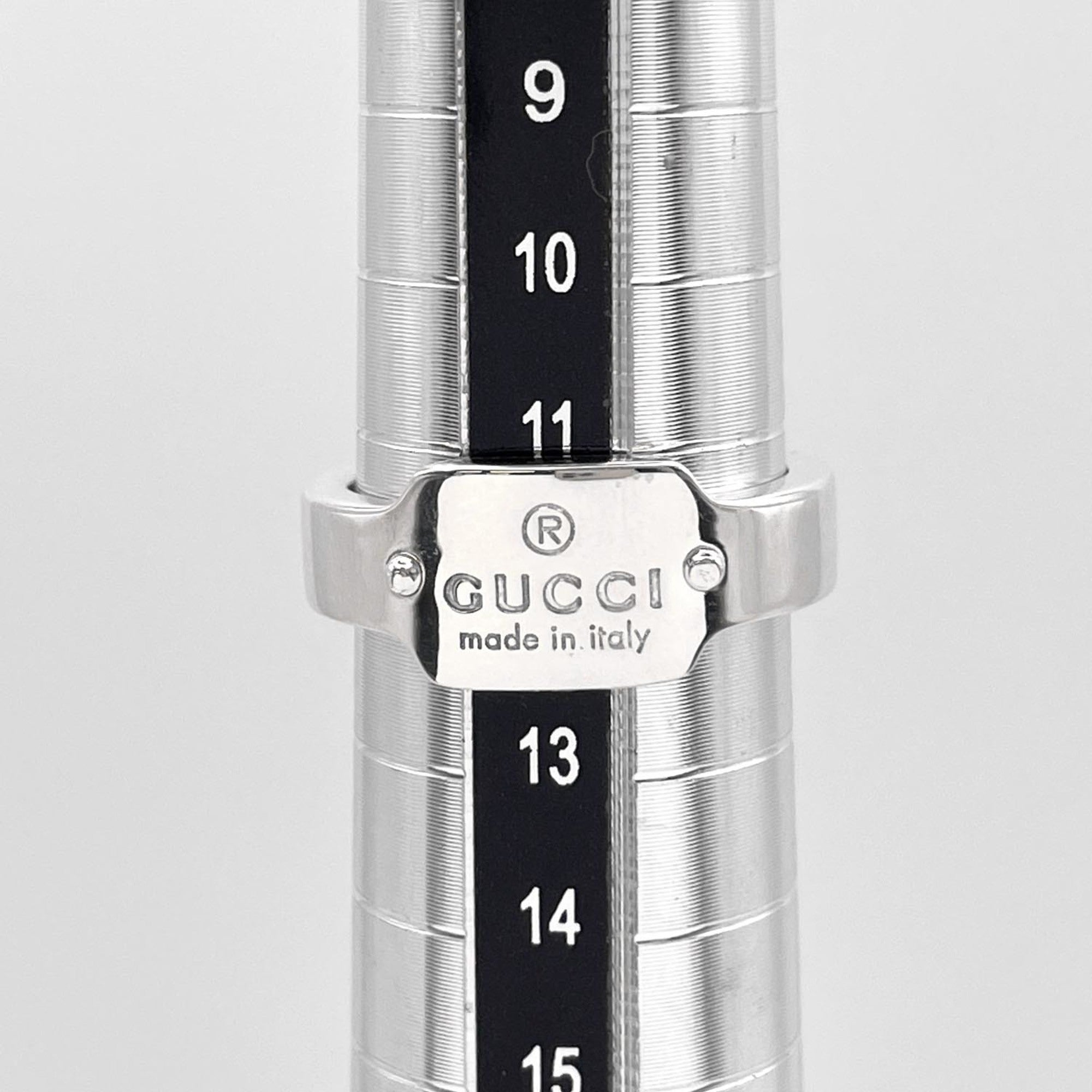 Gucci Silver Silver 925 Band Ring (Pre-Owned)