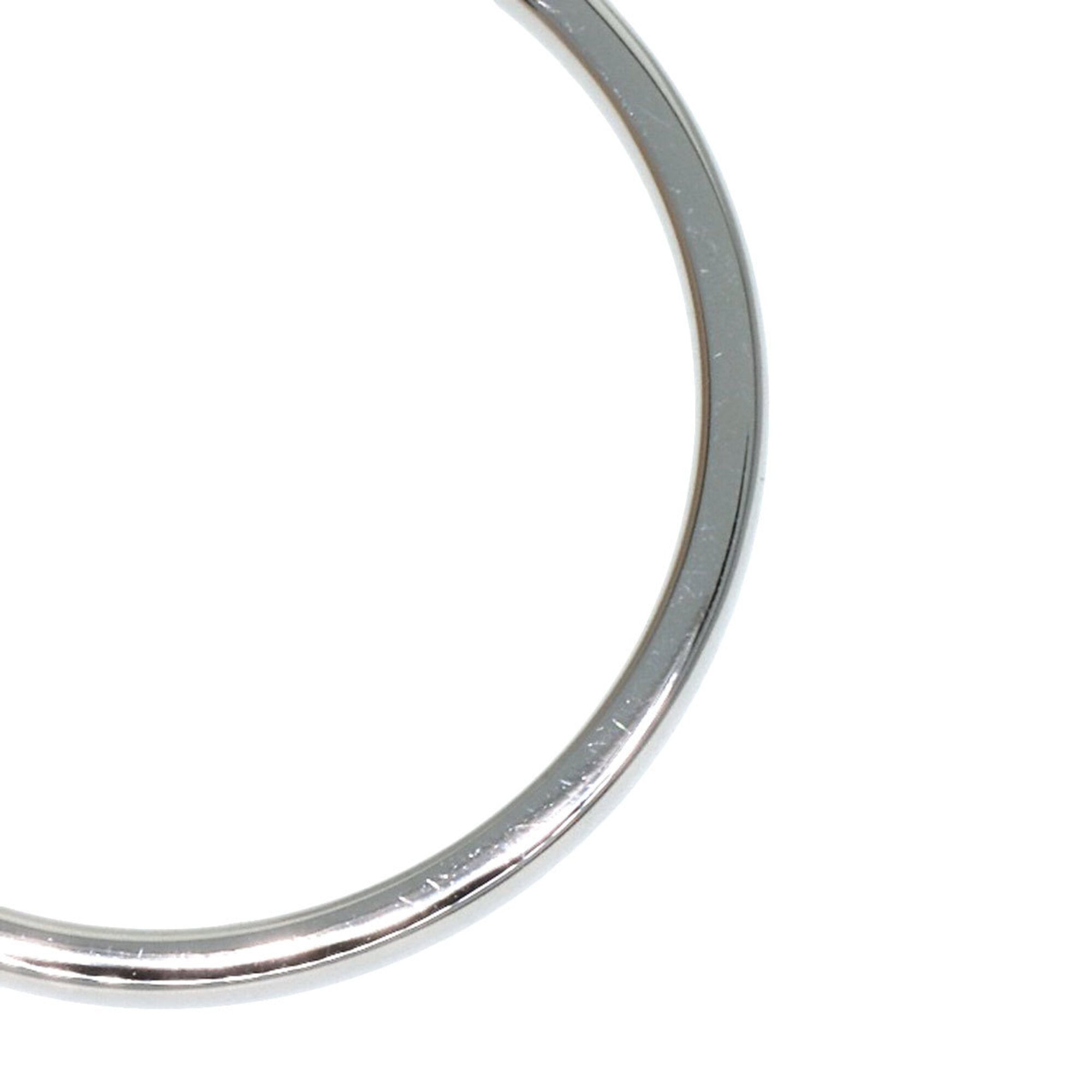 Hermes Platinum 950 Band Ring (Pre-Owned)