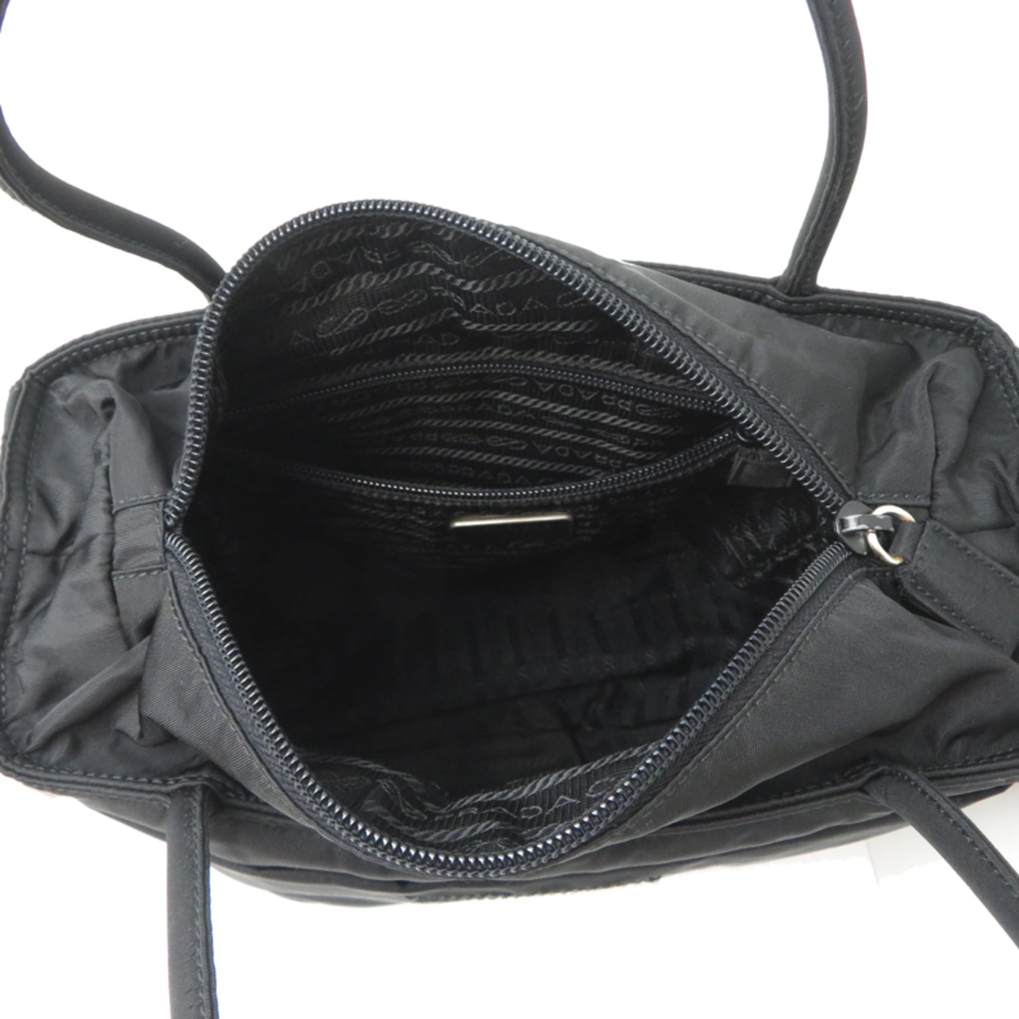 Prada Black Nylon Tote Bag (Pre-Owned)