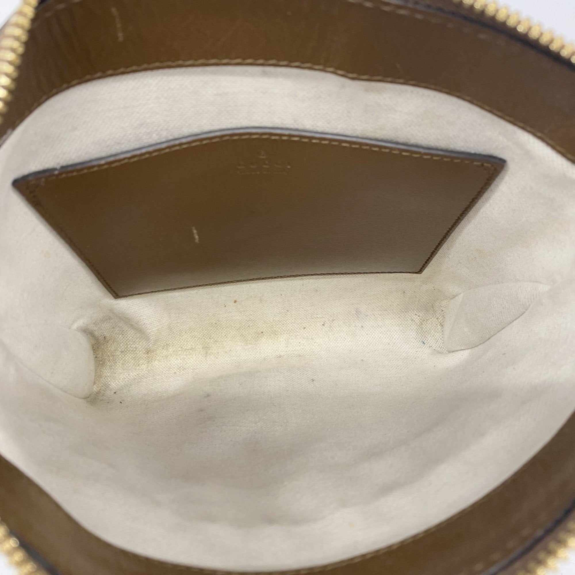 Gucci Brown Pvc Shoulder Bag (Pre-Owned)