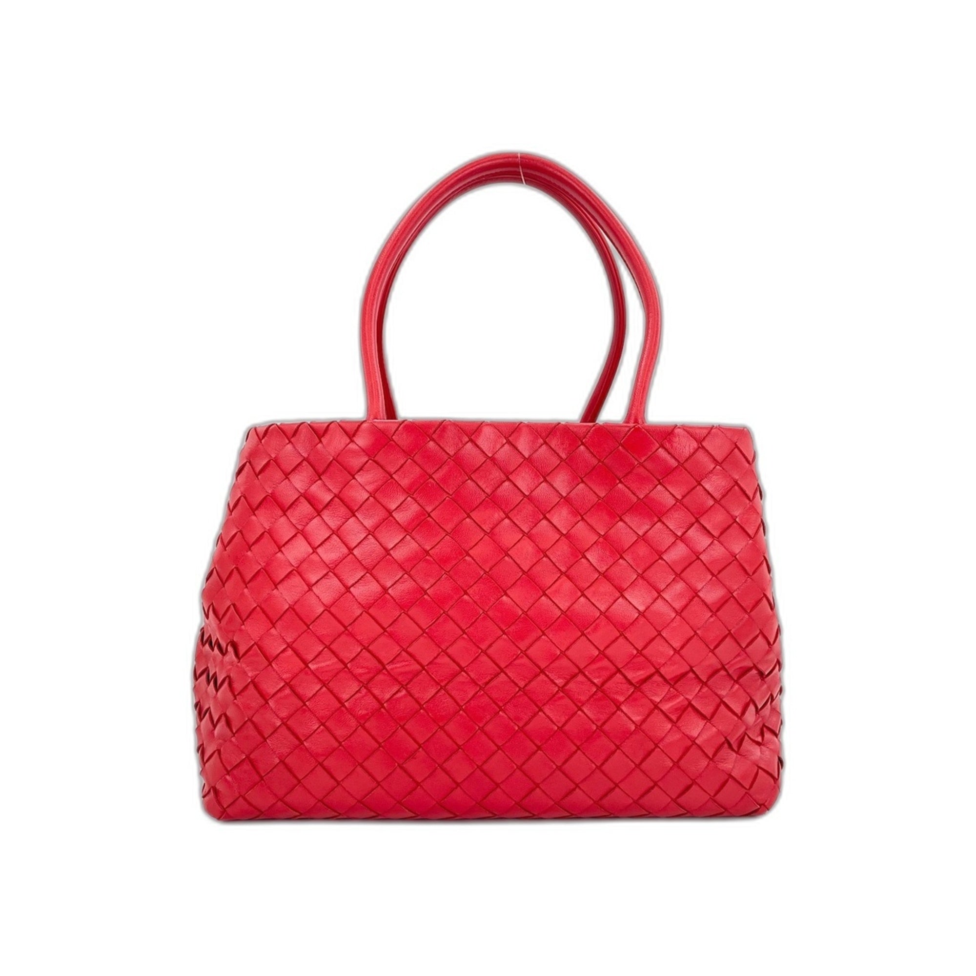 Bottega Veneta Red Color Handbag (Pre-Owned)