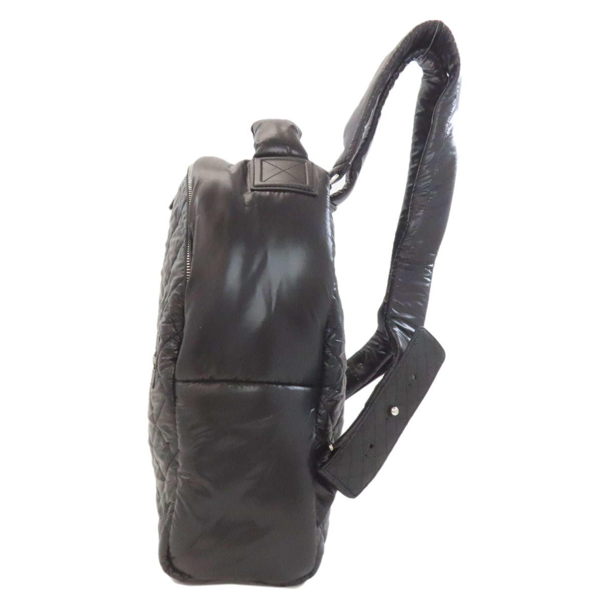 Chanel Black Nylon Backpack (Pre-Owned)