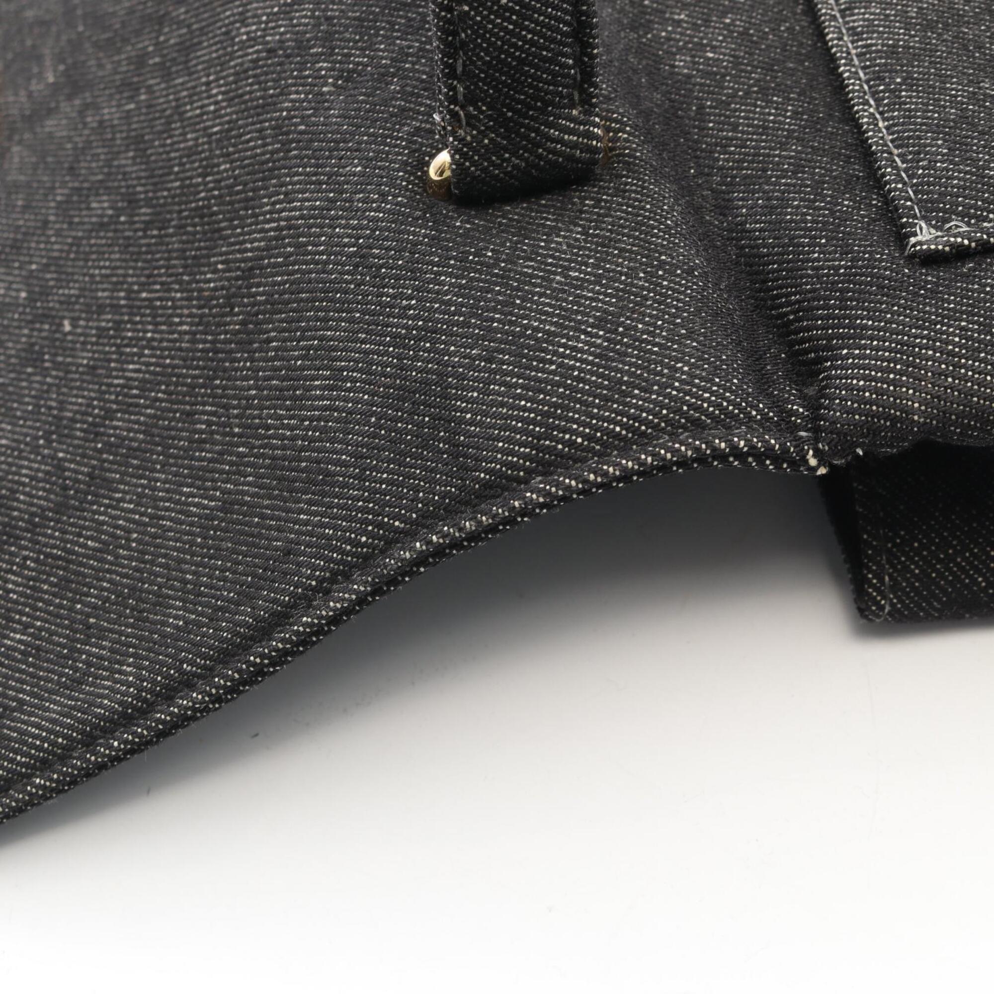 Chanel Black Denim Handbag (Pre-Owned)