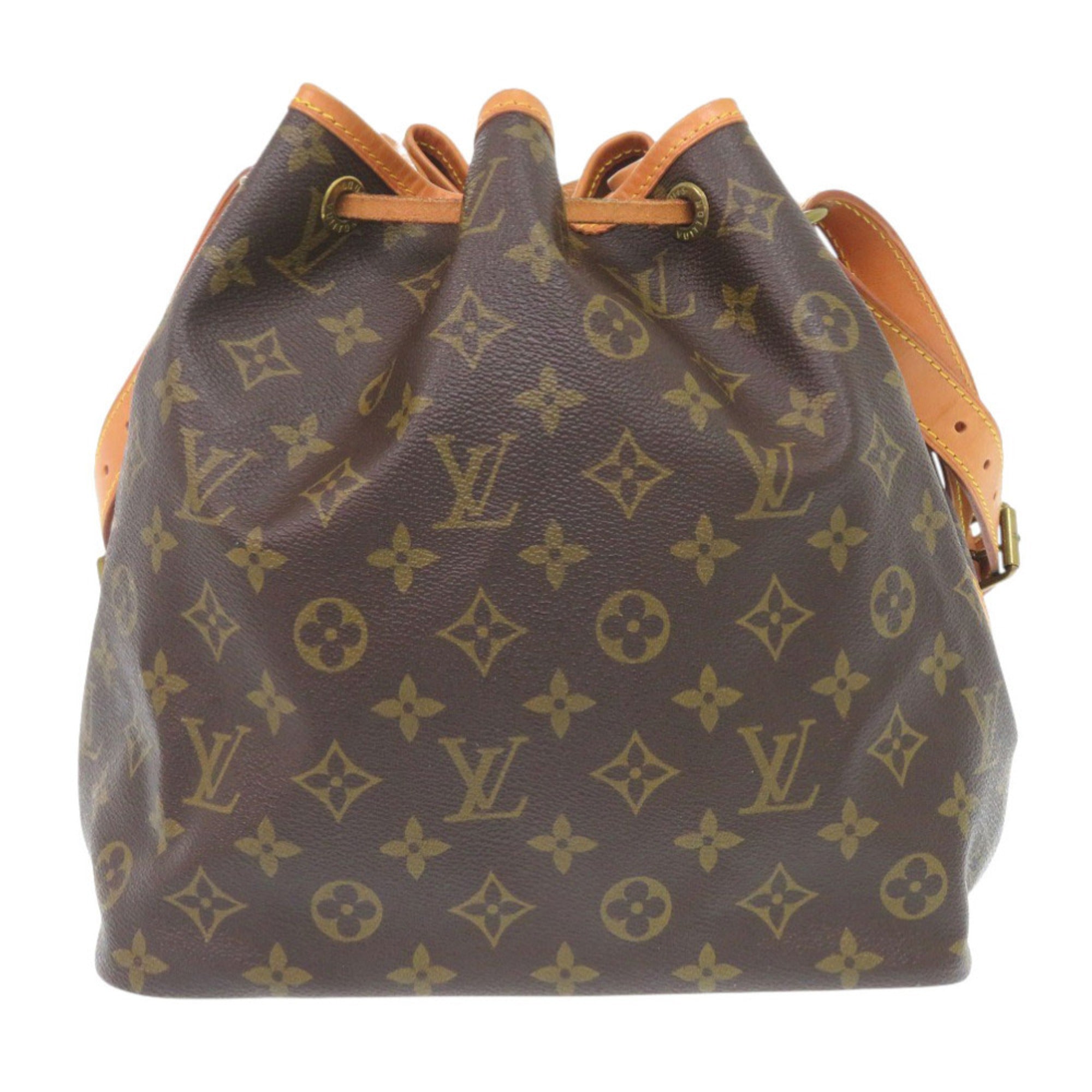 Louis Vuitton Brown Monogram Canvas Shoulder Bag (Pre-Owned)