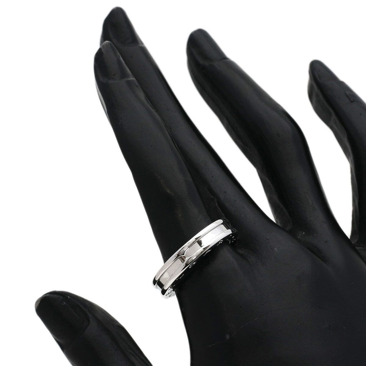 Bvlgari White Gold (18K) Band Ring (Pre-Owned)