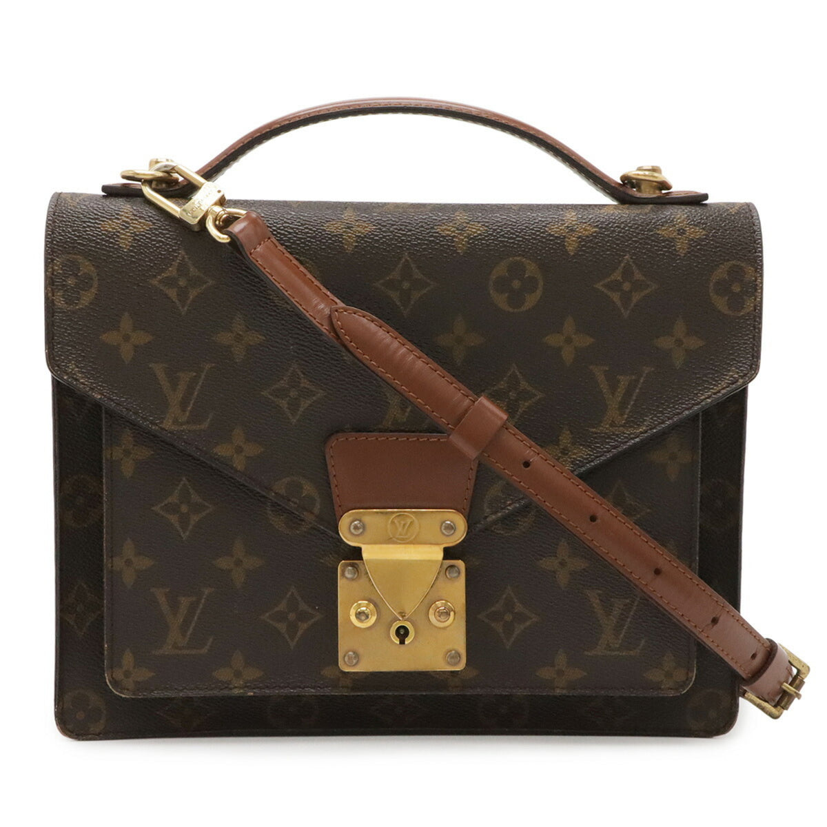 Louis Vuitton Monogram Brown Monogram Handbag Shoulder Bag (Pre-Owned)