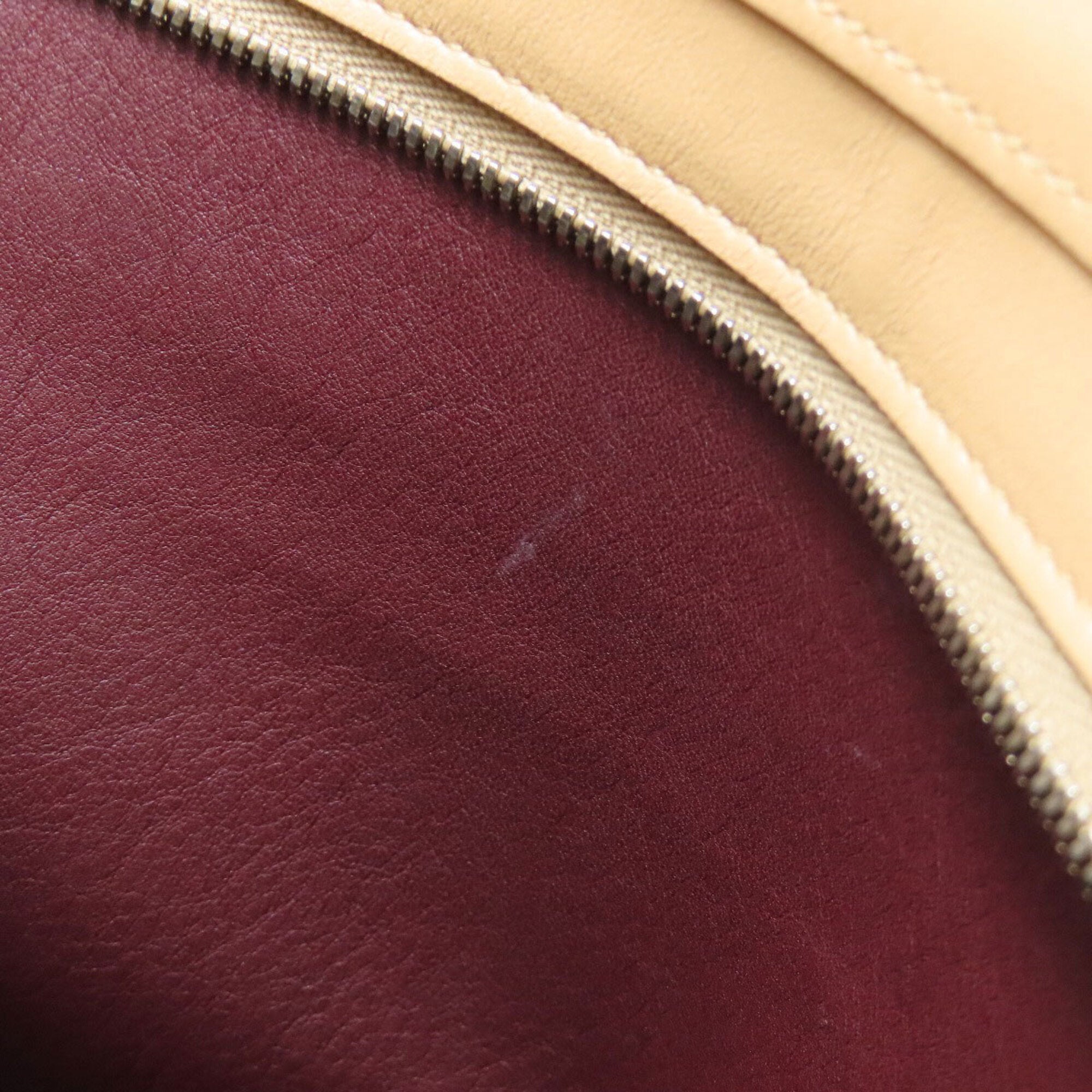 Cartier Beige Leather Tote Bag (Pre-Owned)