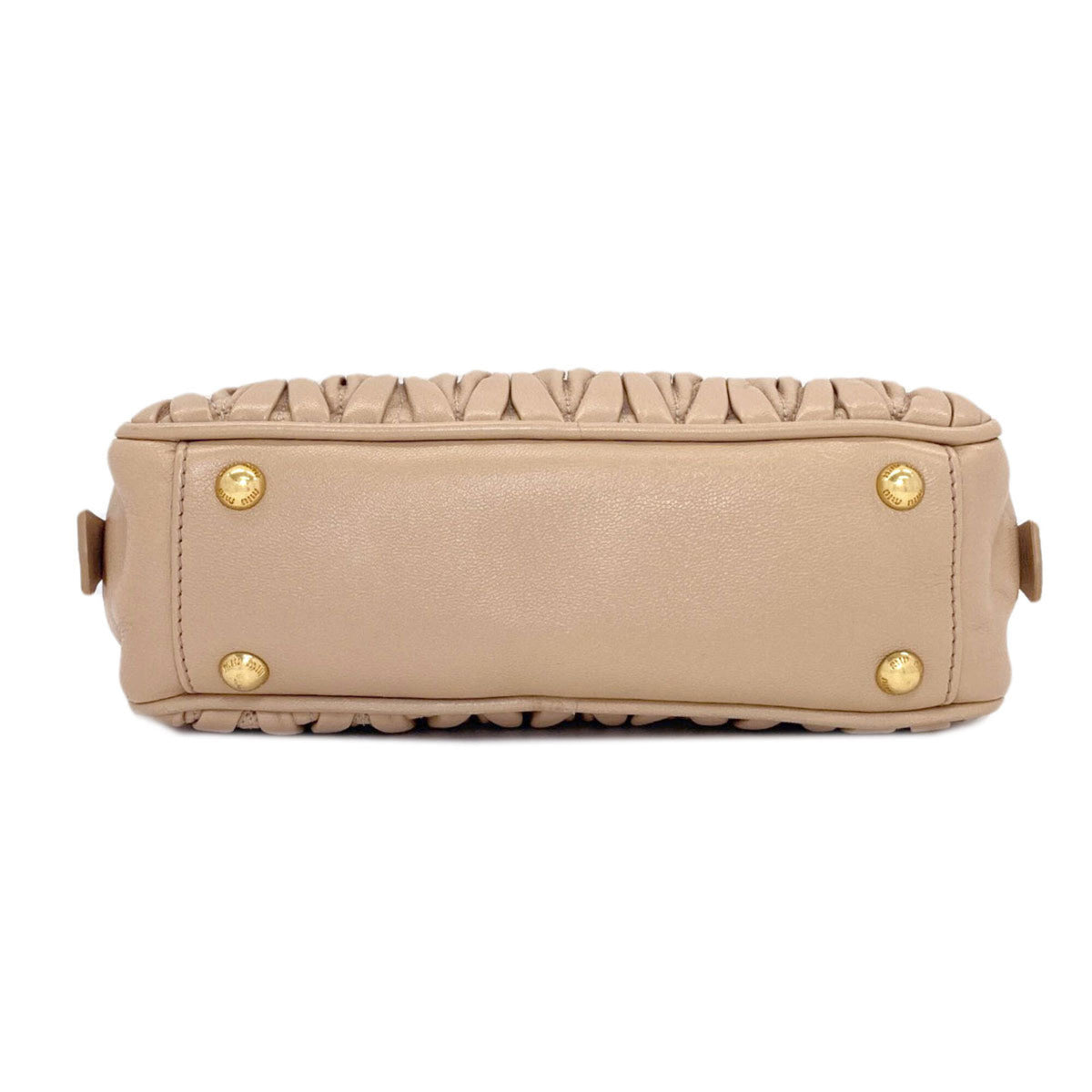 Miu Miu Brown Leather Handbag (Pre-Owned)