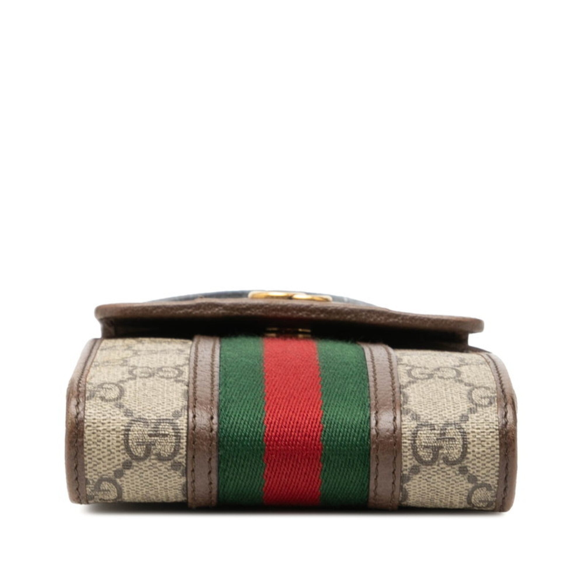 Gucci Beige Brown Pvc Leather Shoulder Bag (Pre-Owned)
