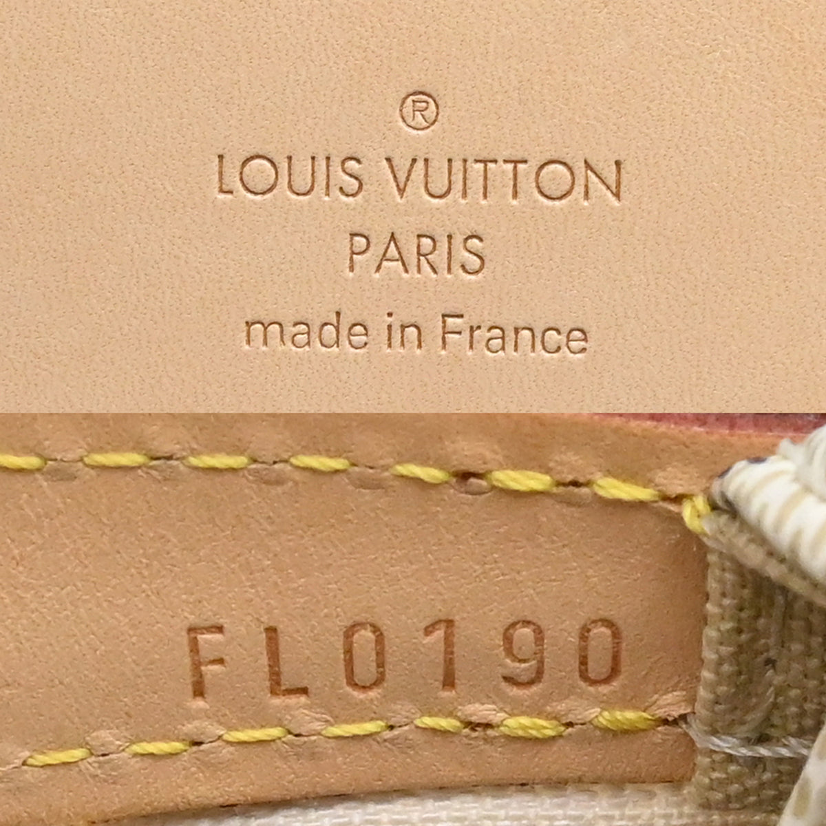 Louis Vuitton White Damier Azur Tote Bag (Pre-Owned)