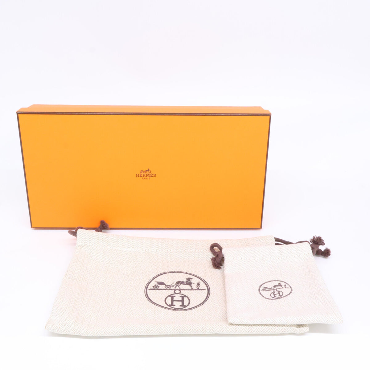 Hermes Vert Fonce Epsom Leather Clutch Bag Shoulder Bag (Pre-Owned)