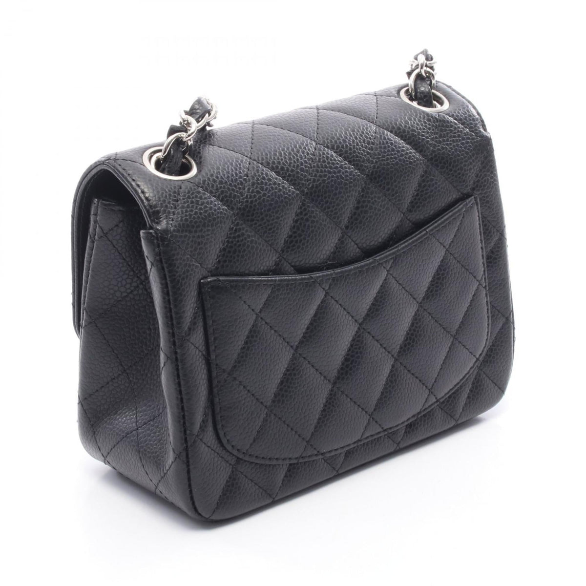 Chanel Black Leather Shoulder Bag (Pre-Owned)