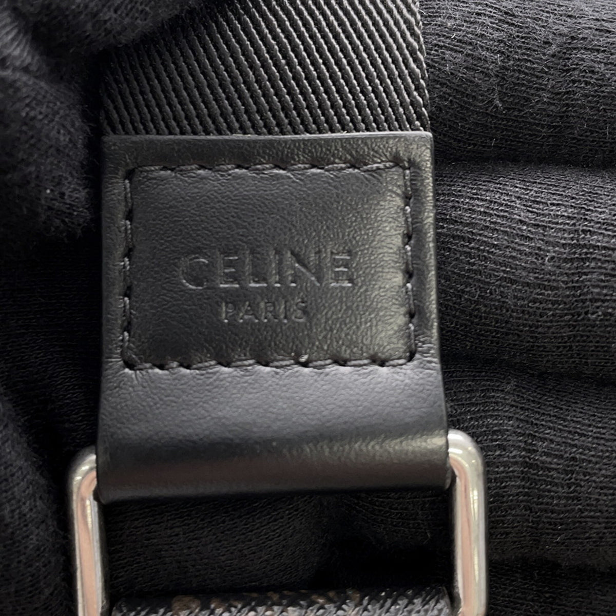 Celine Black Brown Multi-Color Leather Handbag Sling Bag (Pre-Owned)