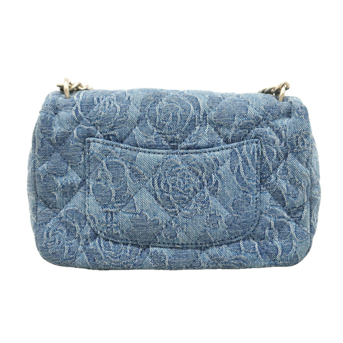 Chanel Blue Denim Shoulder Bag (Pre-Owned)
