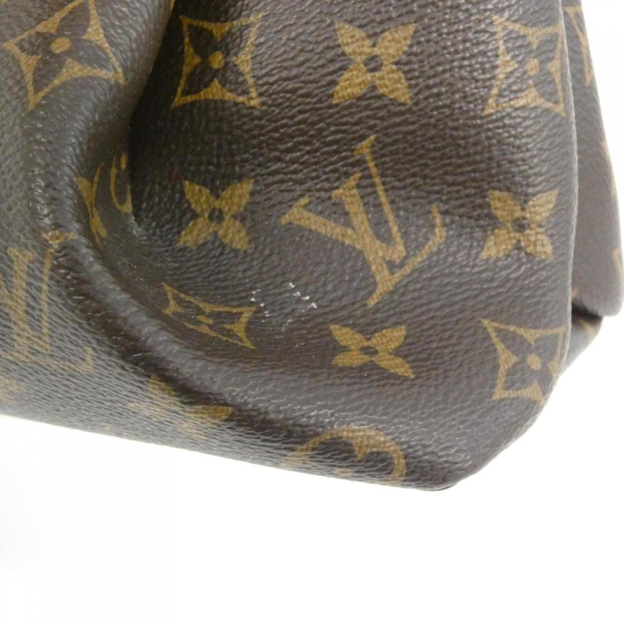 Louis Vuitton Brown Coated Canvas Handbag (Pre-Owned)