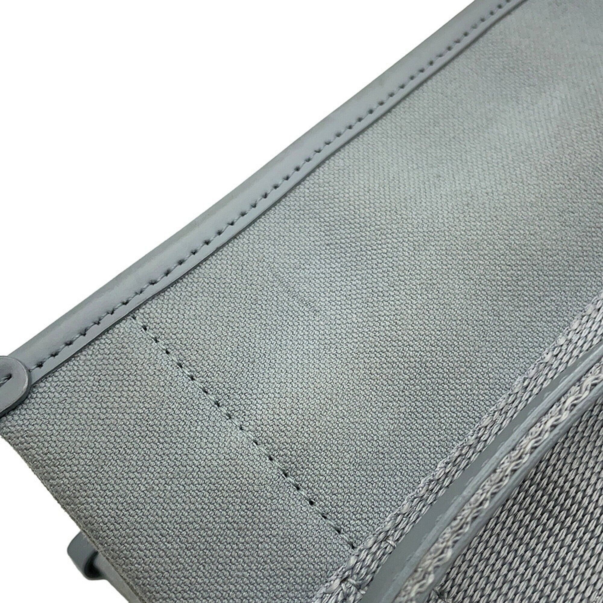 Balenciaga Gray Canvas Handbag Tote Bag (Pre-Owned)