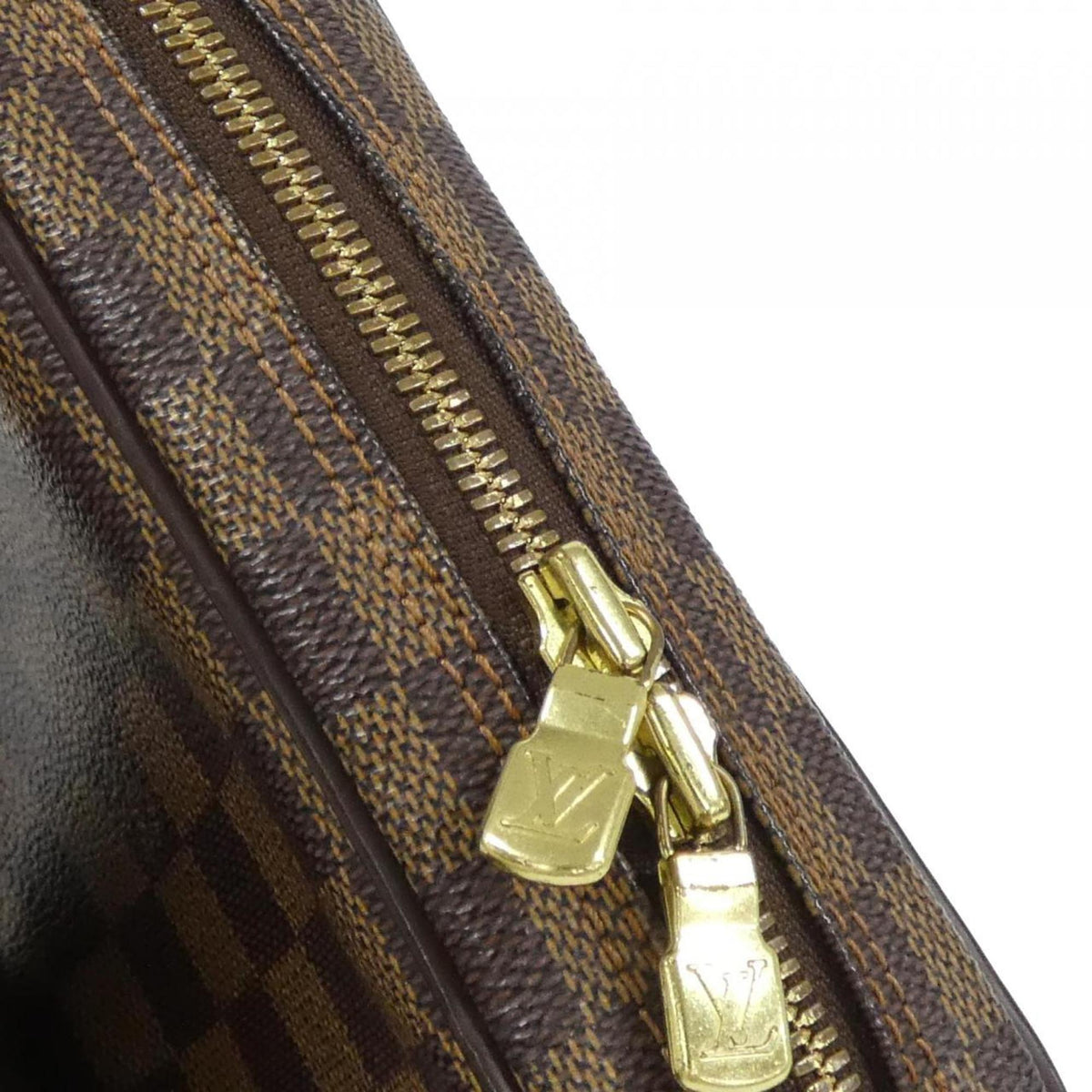 Louis Vuitton Brown Coated Canvas Pochette Shoulder Bag (Pre-Owned)
