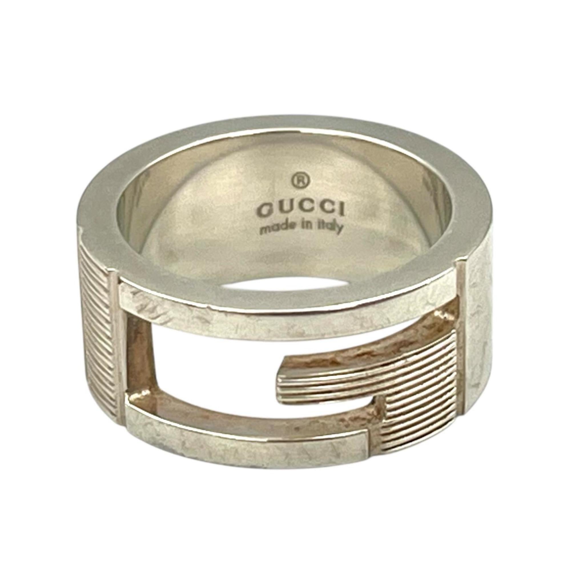 Gucci Silver Silver 925 Band Ring (Pre-Owned)