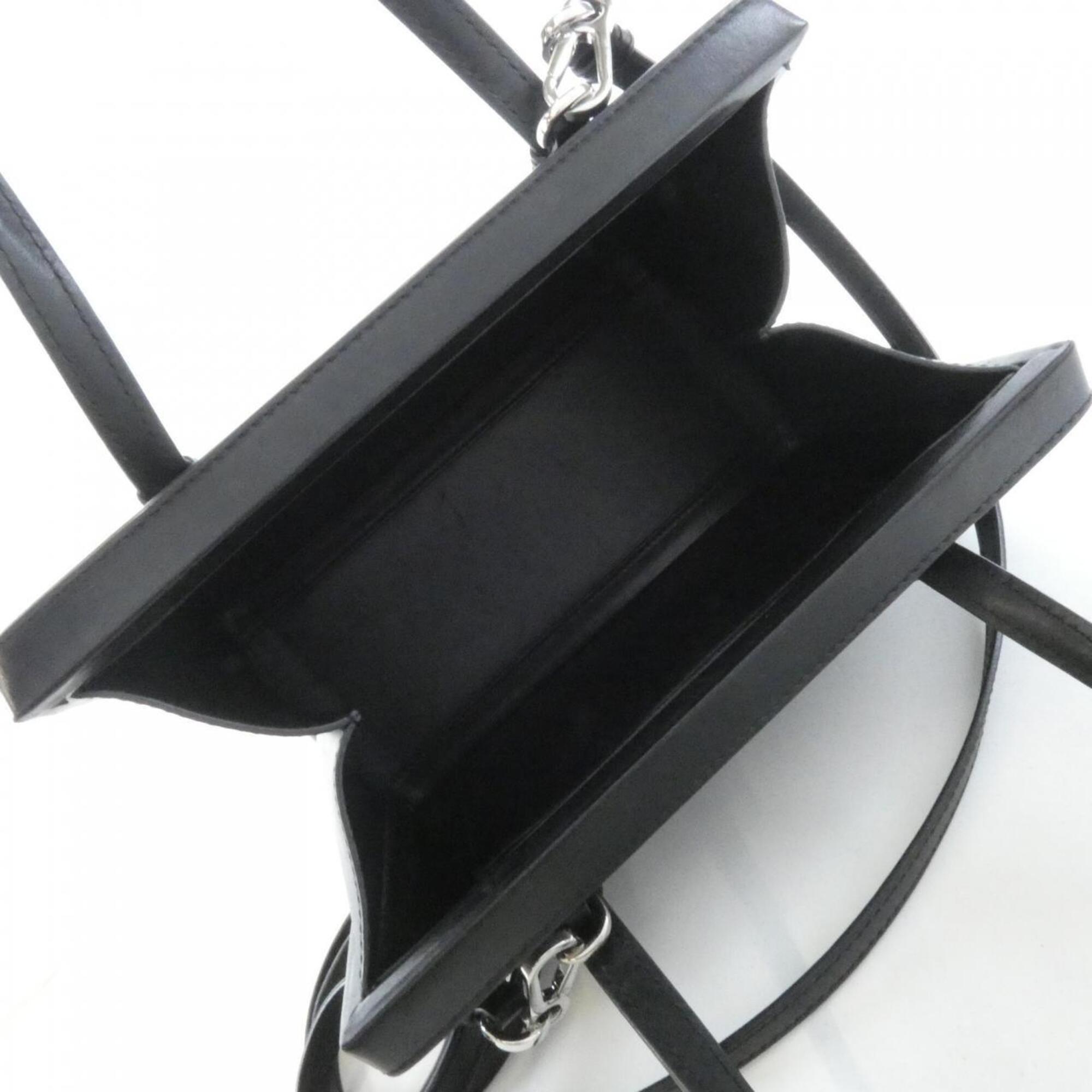 Loewe Black Leather Handbag (Pre-Owned)