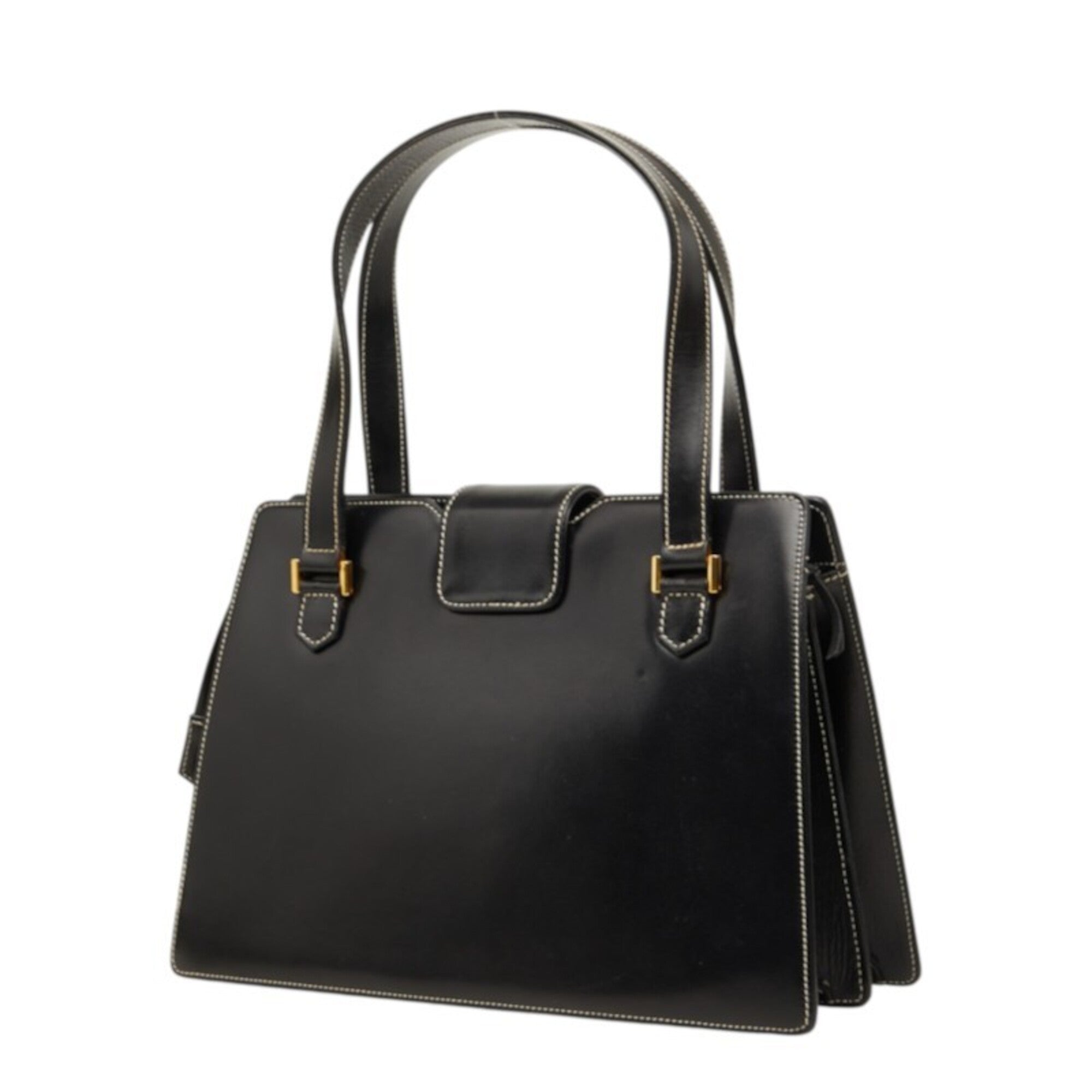 Christian Dior Black Leather Handbag (Pre-Owned)