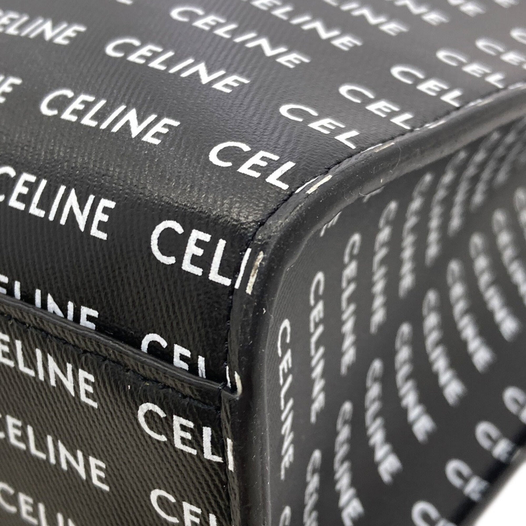 Celine Black Leather Handbag (Pre-Owned)