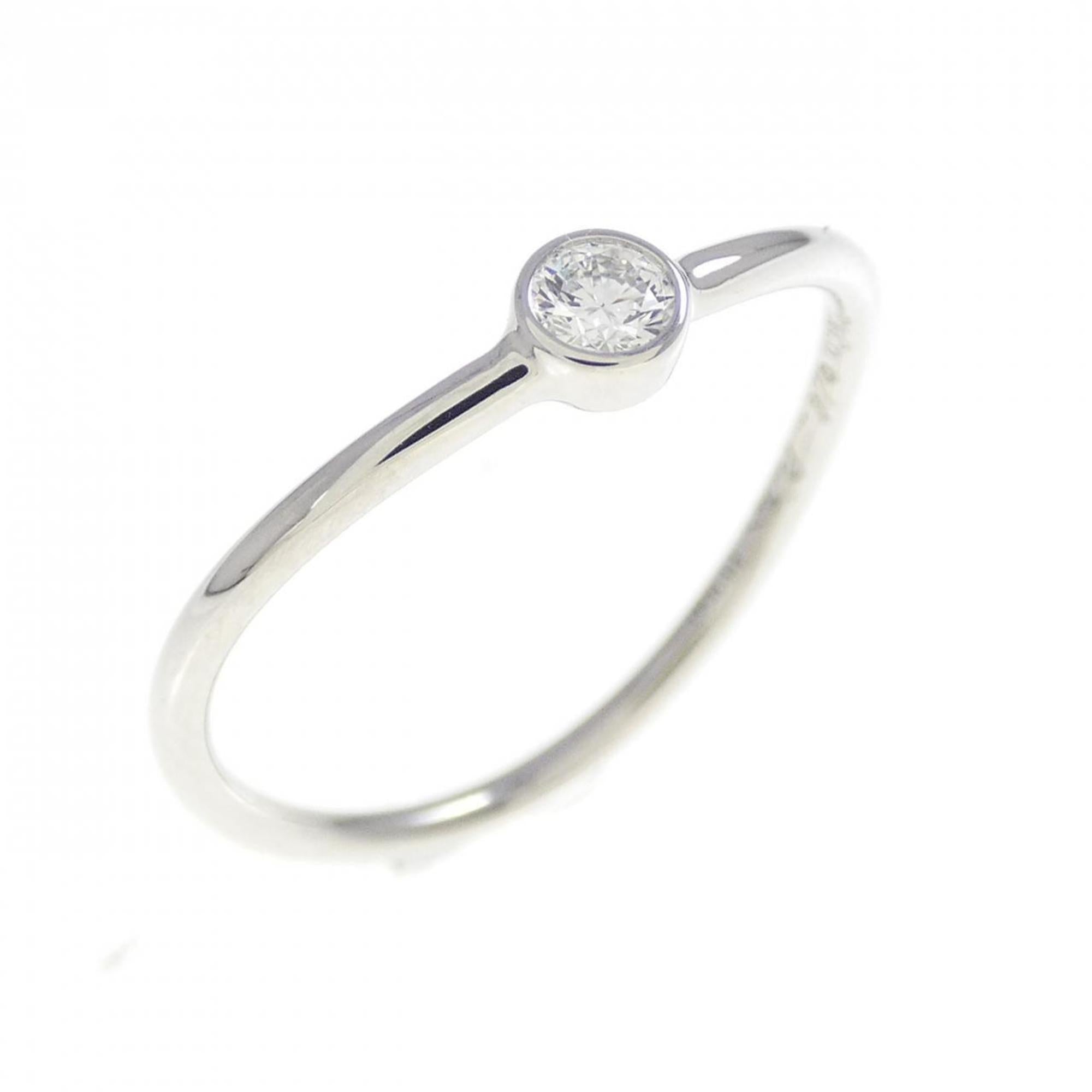Tiffany Platinum Platinum 950 Band Ring (Pre-Owned)