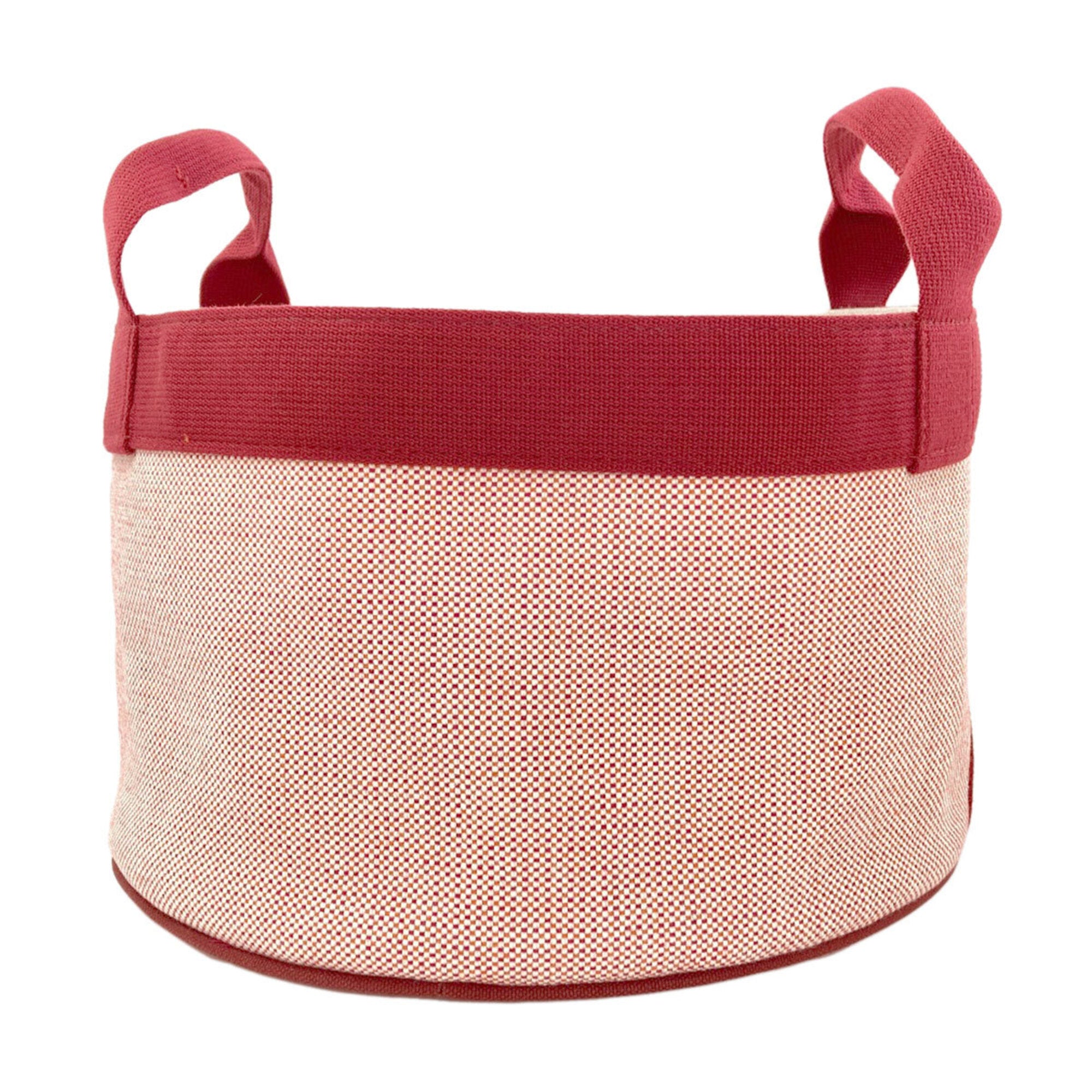 Hermes Orange Raspberry Cotton Handbag (Pre-Owned)