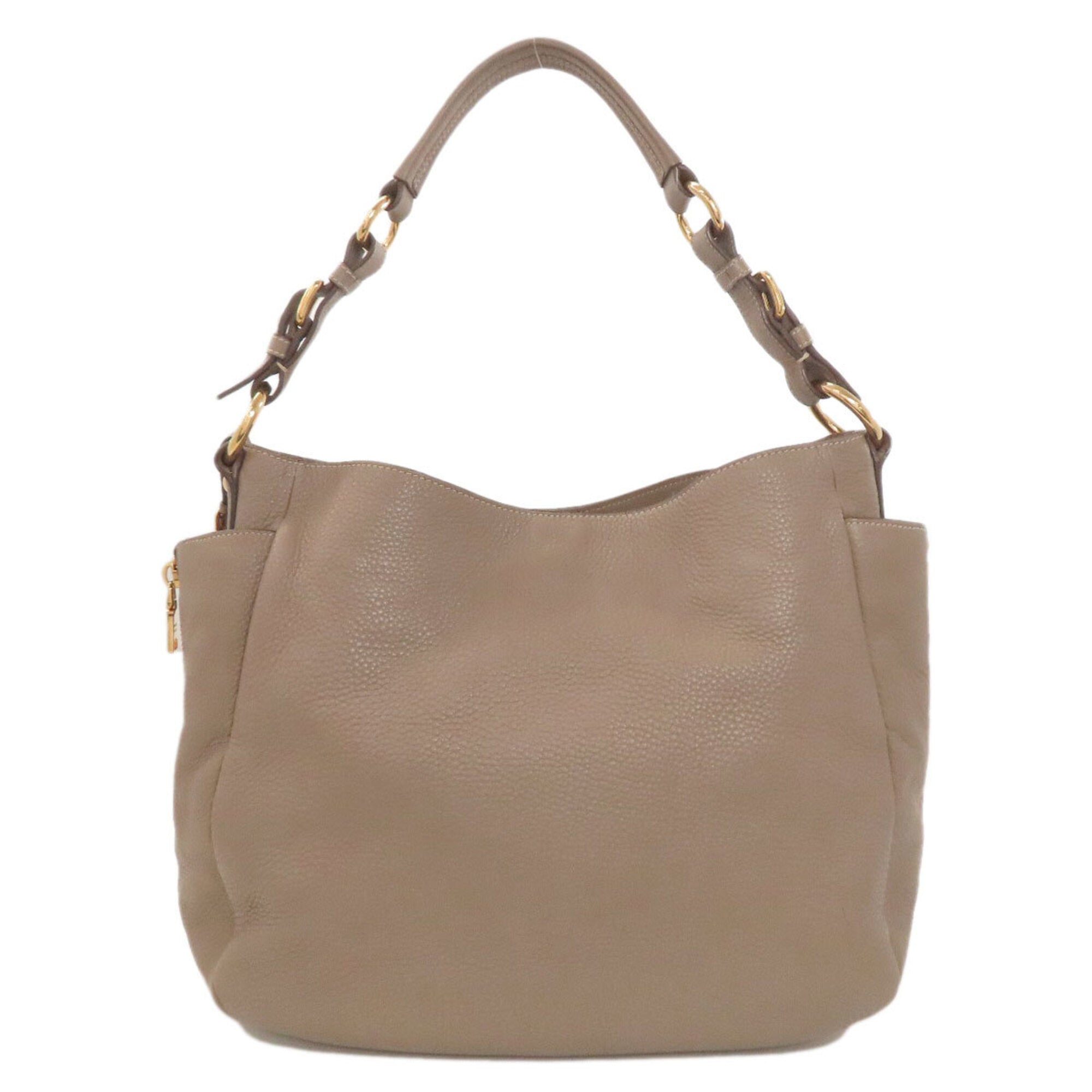 Prada Brown Leather Tote Bag (Pre-Owned)