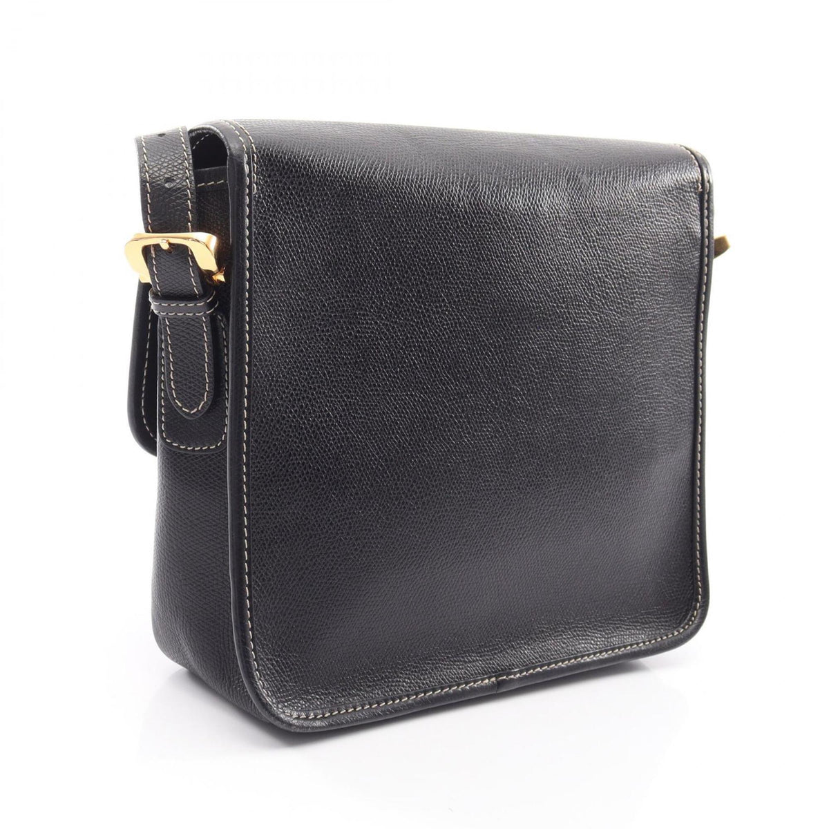 Loewe Black Leather Handbag Shoulder Bag (Pre-Owned)