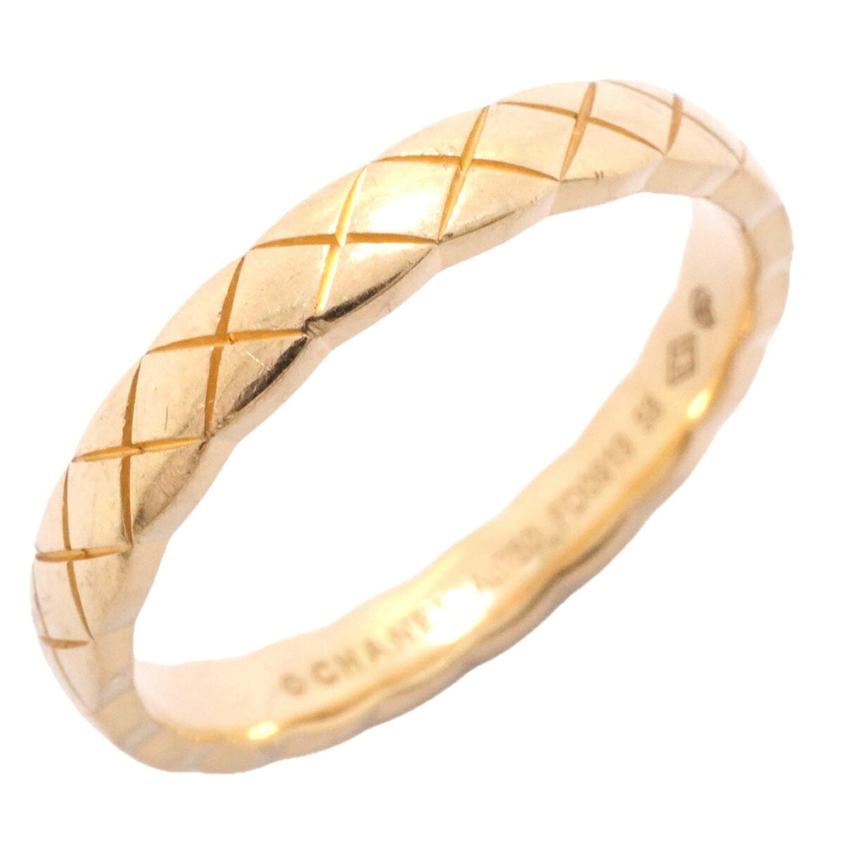 Chanel Yellow Gold (18K) Band Ring (Pre-Owned)