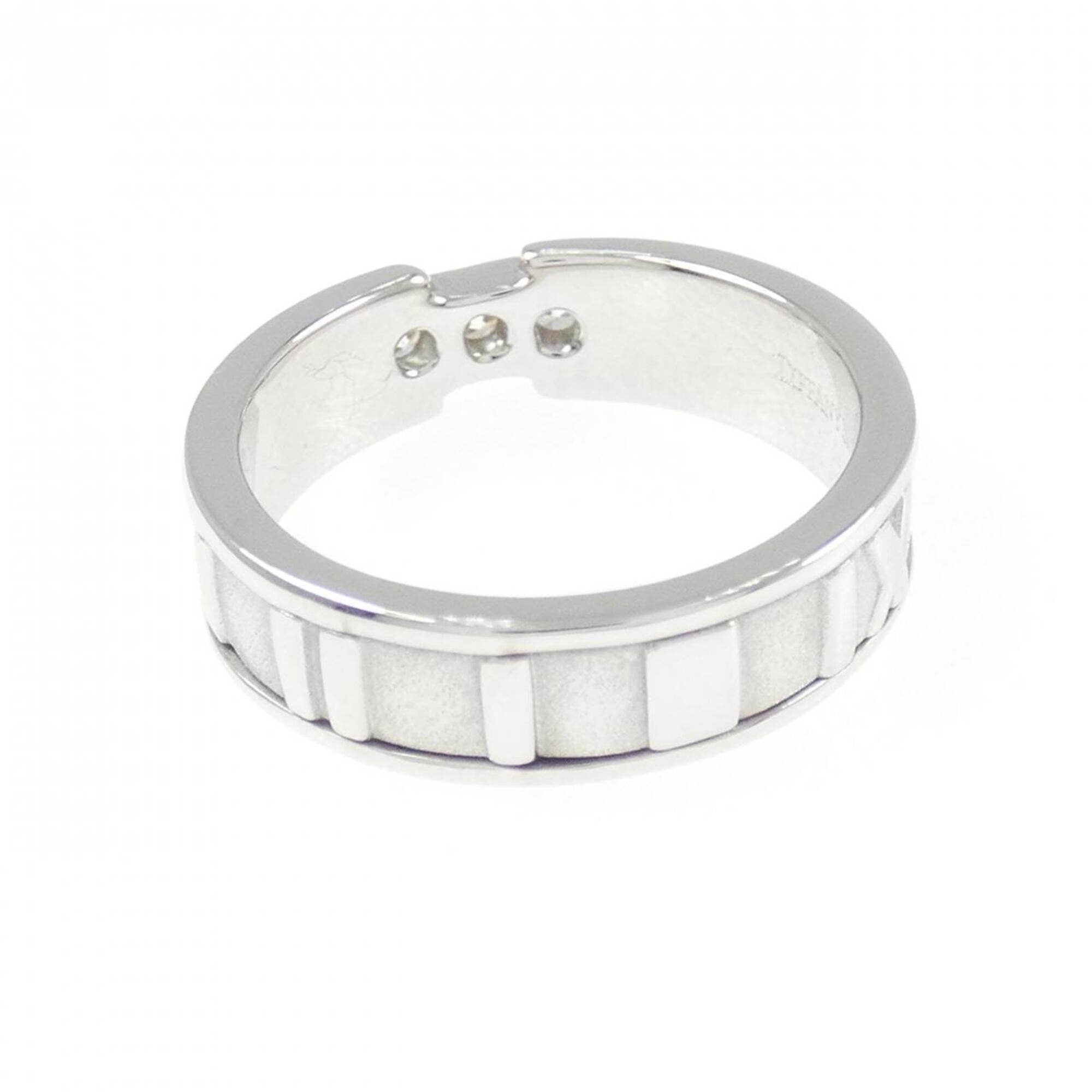 Tiffany White Gold (18K) Band Ring (Pre-Owned)