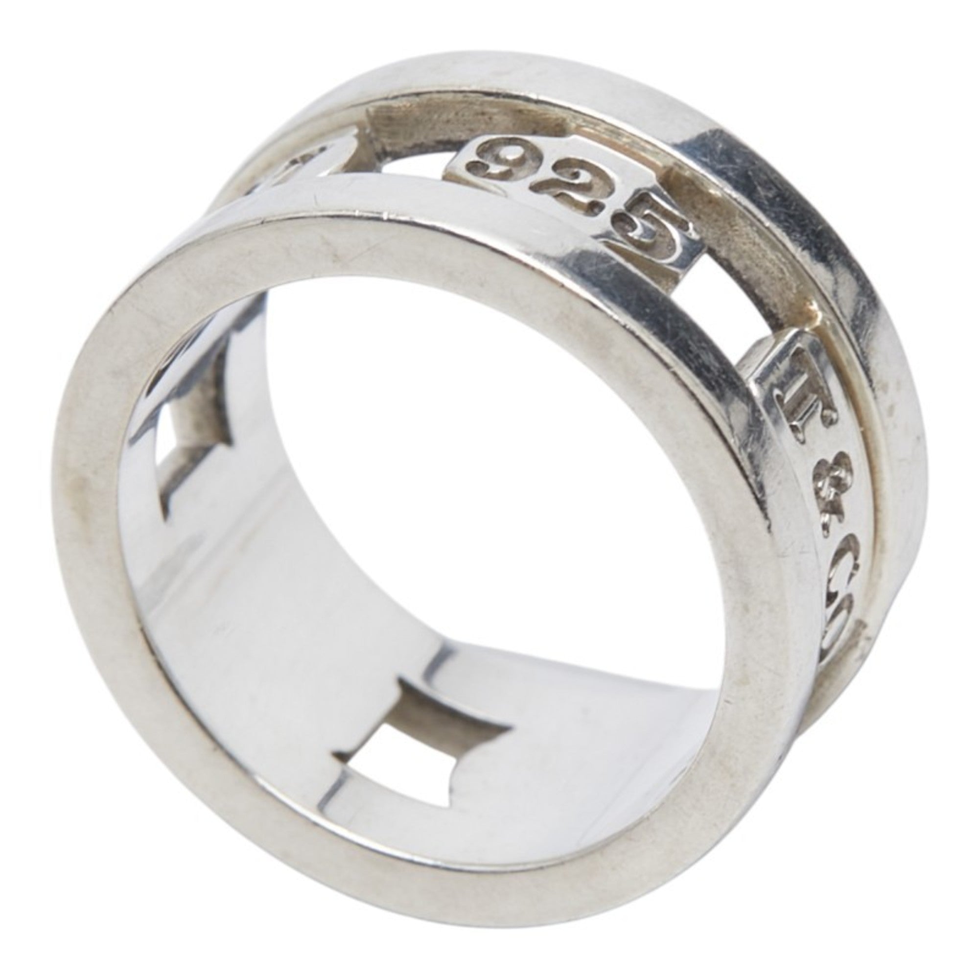 Tiffany Silver 925 Band Ring (Pre-Owned)