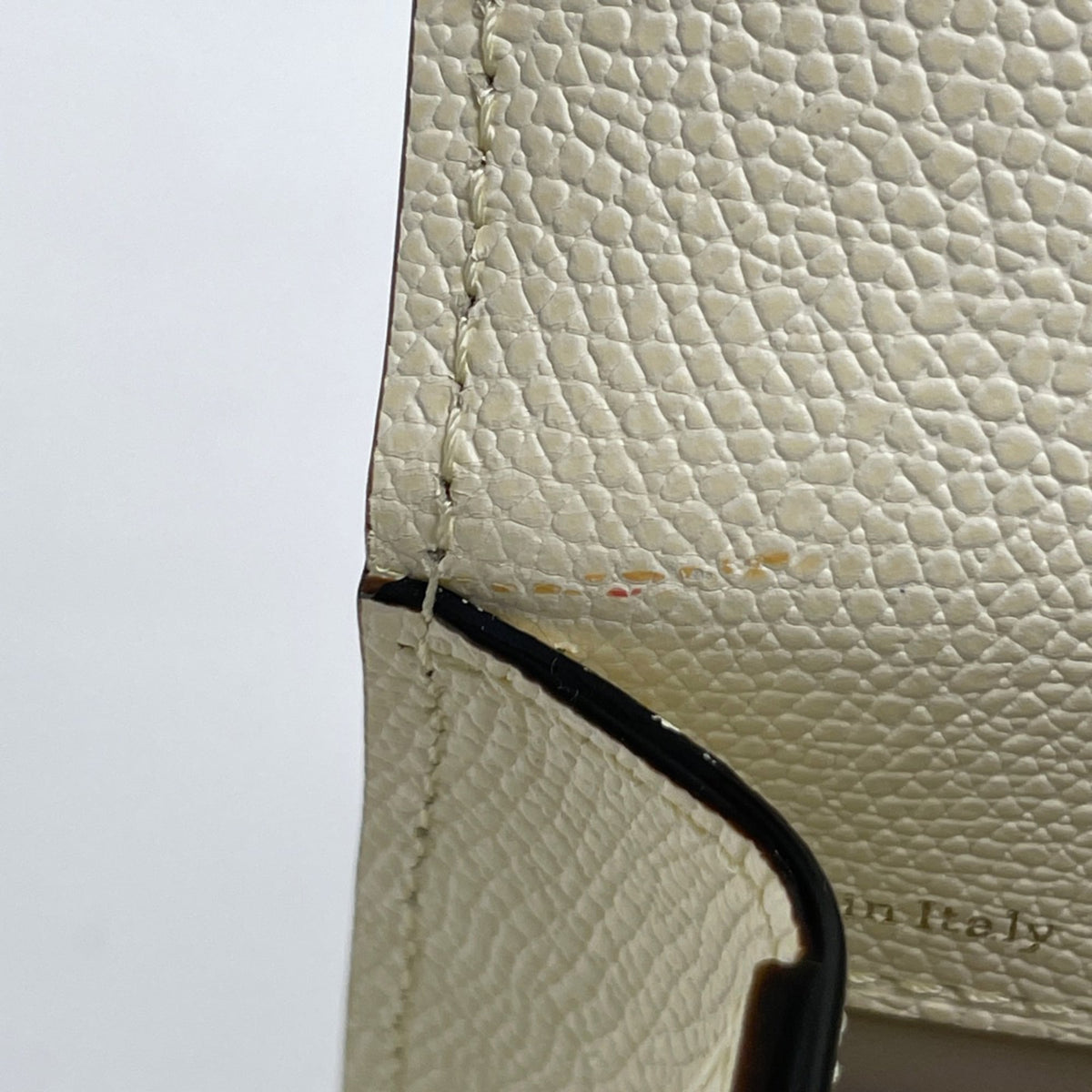 Valextra Ivory Leather Handbag (Pre-Owned)