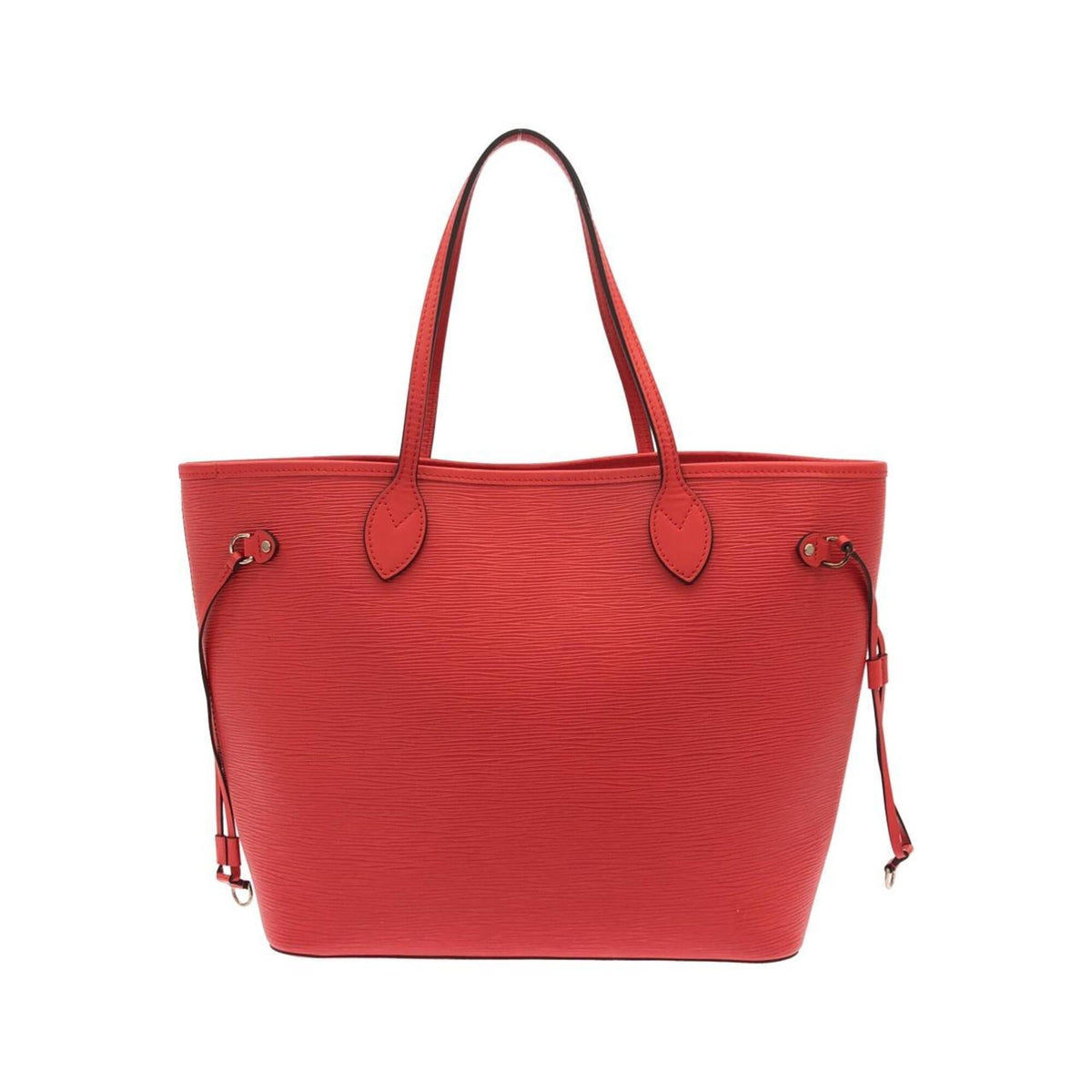 Louis Vuitton Carmine Red Color Leather Handbag (Pre-Owned)